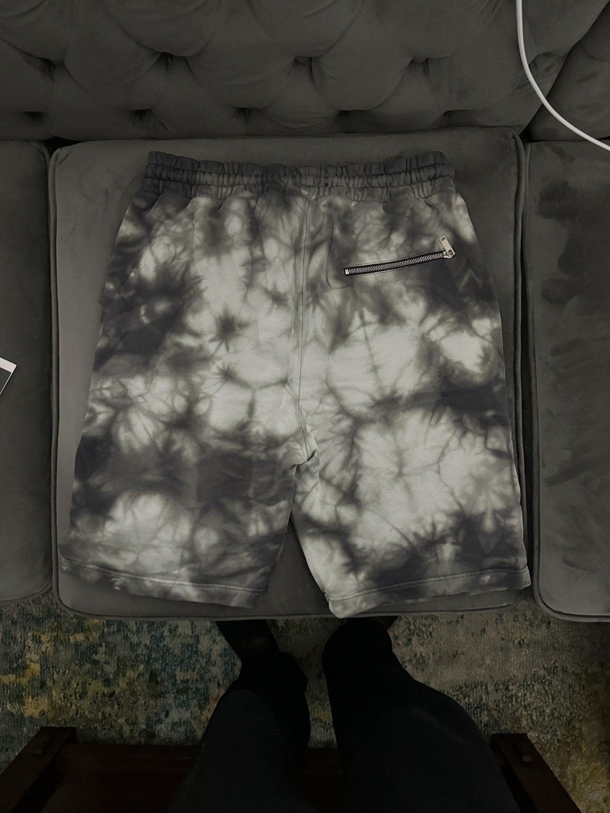 Palm Angels Gray Tie-Dye Palm Angels Shorts Size US 34 / EU 50 - 3 Thumbnail
