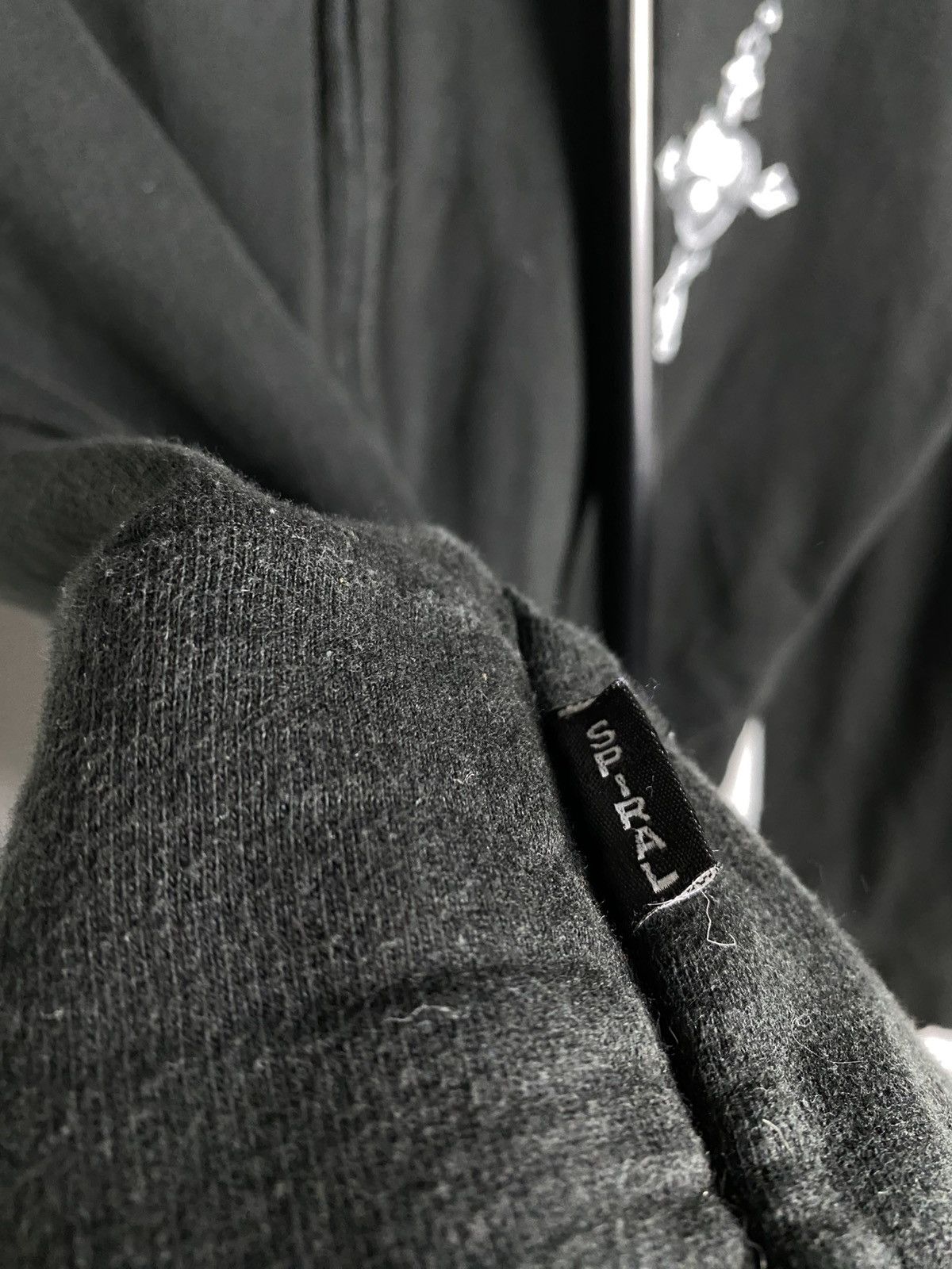 Japanese Brand × Vintage Vintage Y2K Faded Gothic punk Spiral Hoodie Size XL / US 12-14 / IT 48-50 - 6 Thumbnail
