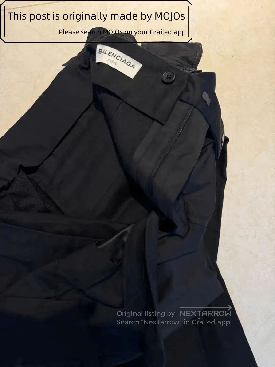 Balenciaga Sz 46 Balenciaga Nylon Tactical Cargo Pants. Size US 30 / EU 46 - 5 Thumbnail