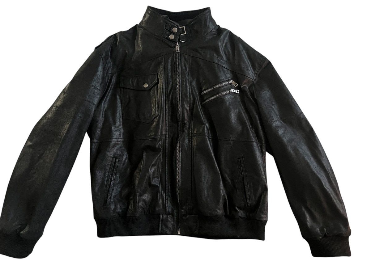 Other leather motorcycle jacket (with hood) Size US XXL / EU 58 / 5 - 1 Thumbnail