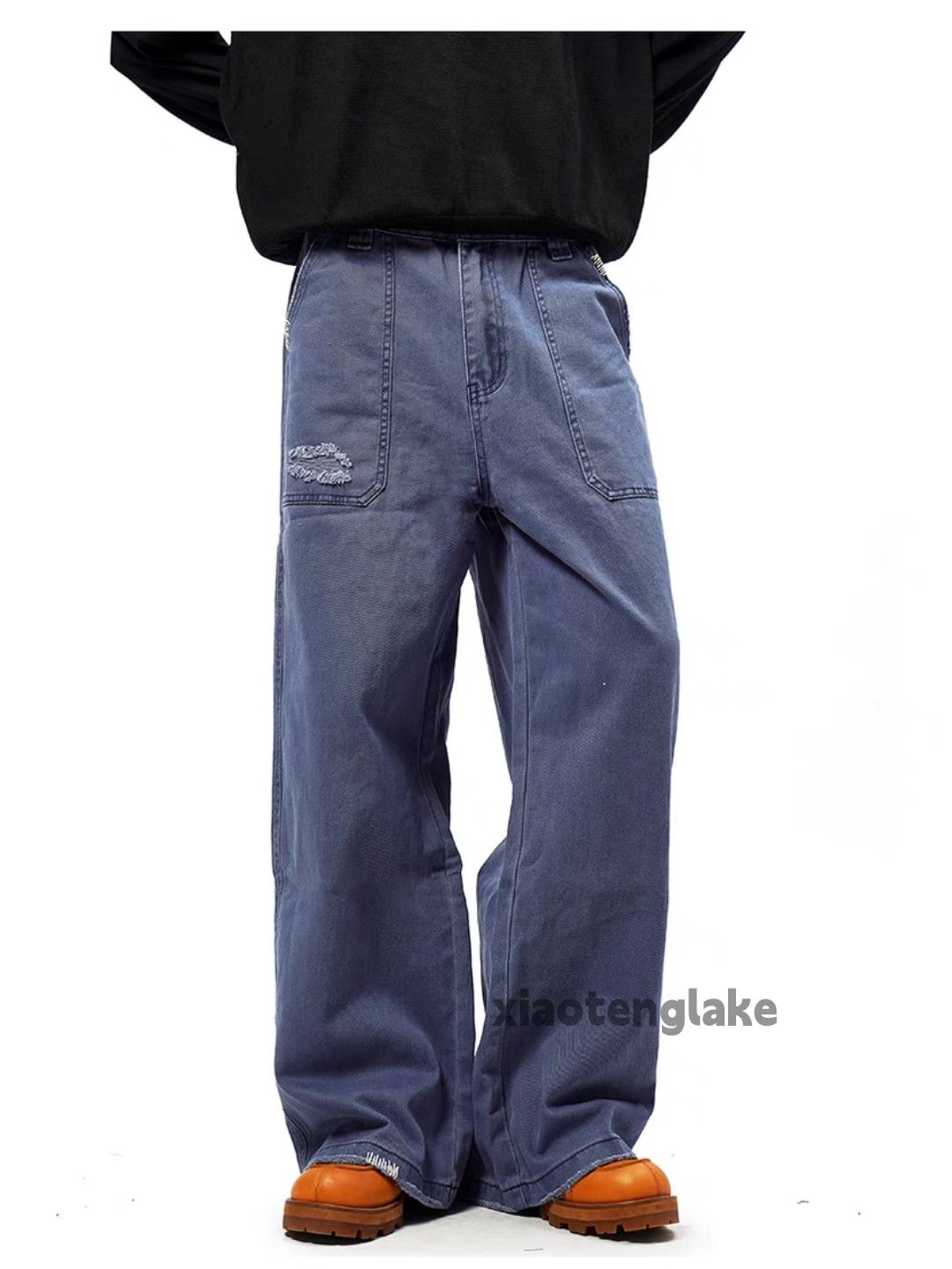 Designer × Japanese Brand × Vintage washed faded cleanfit yuppie outdoor work cargo pants Size US 33 - 6 Thumbnail
