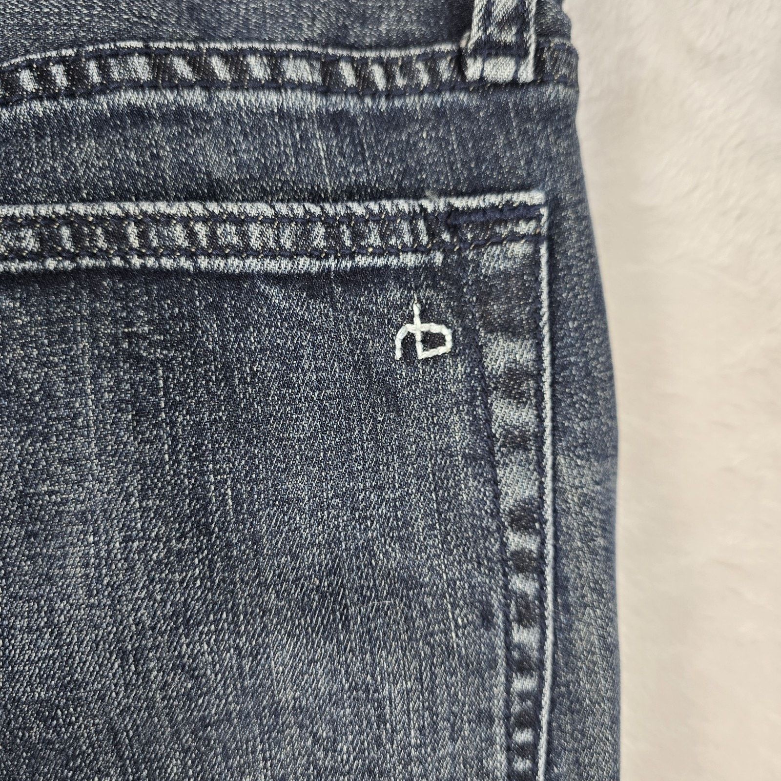 Rag & Bone Rag & Bone Ainsley Distressed FIT 1 Skinny Jeans Fits 28x30 Size 28" / US 6 / IT 42 - 11 Thumbnail