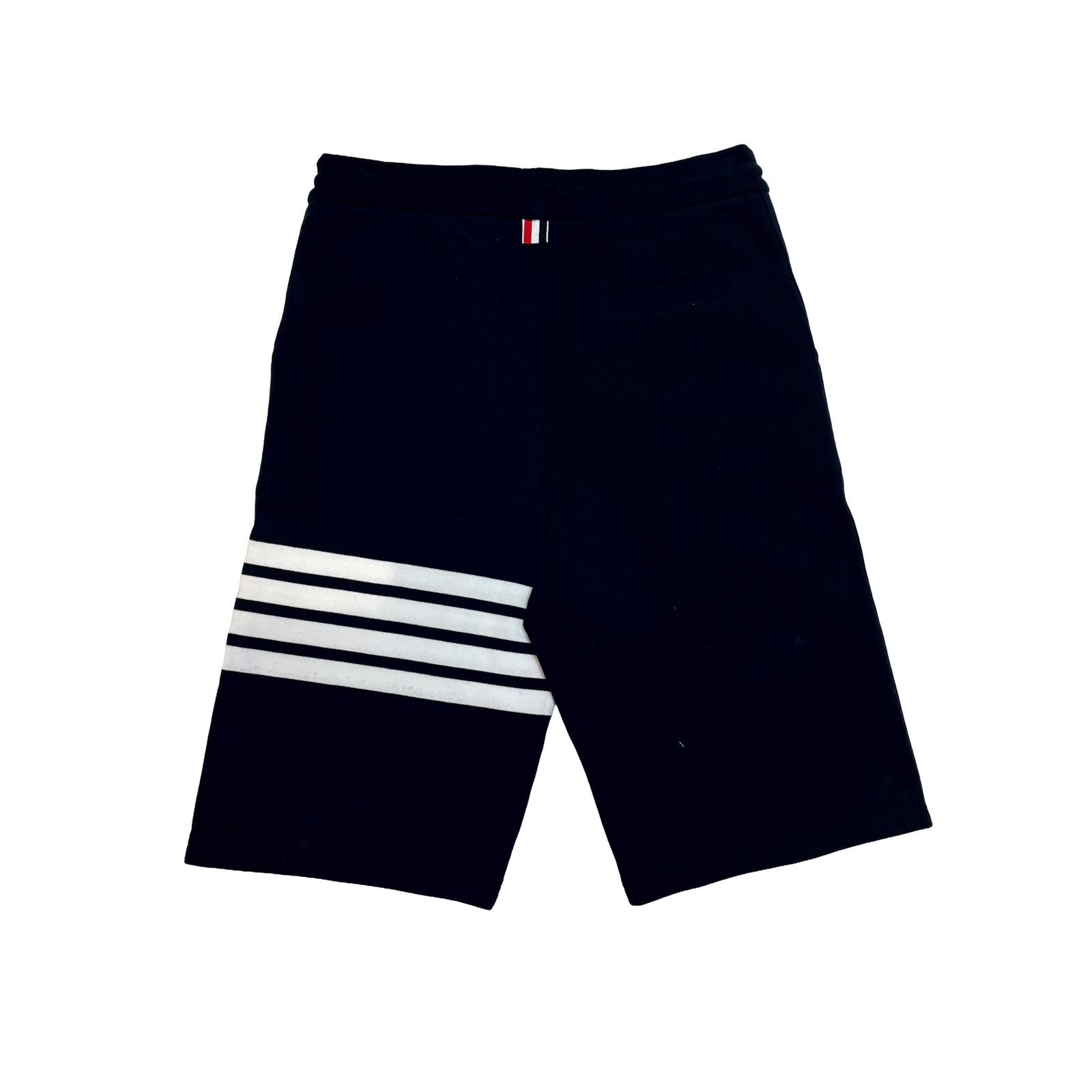 Thom Browne Thom Browne Stripe Navy & White Sweat Shorts Size US 36 / EU 52 - 2 Thumbnail