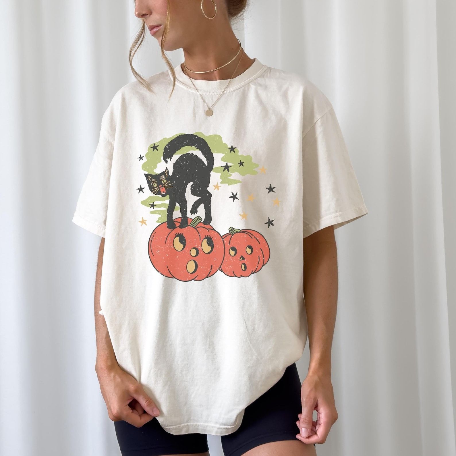 Designer × The Unbranded Brand Pumpkin Season T-shirt for Women Size XL / US 12-14 / IT 48-50 - 1 Thumbnail