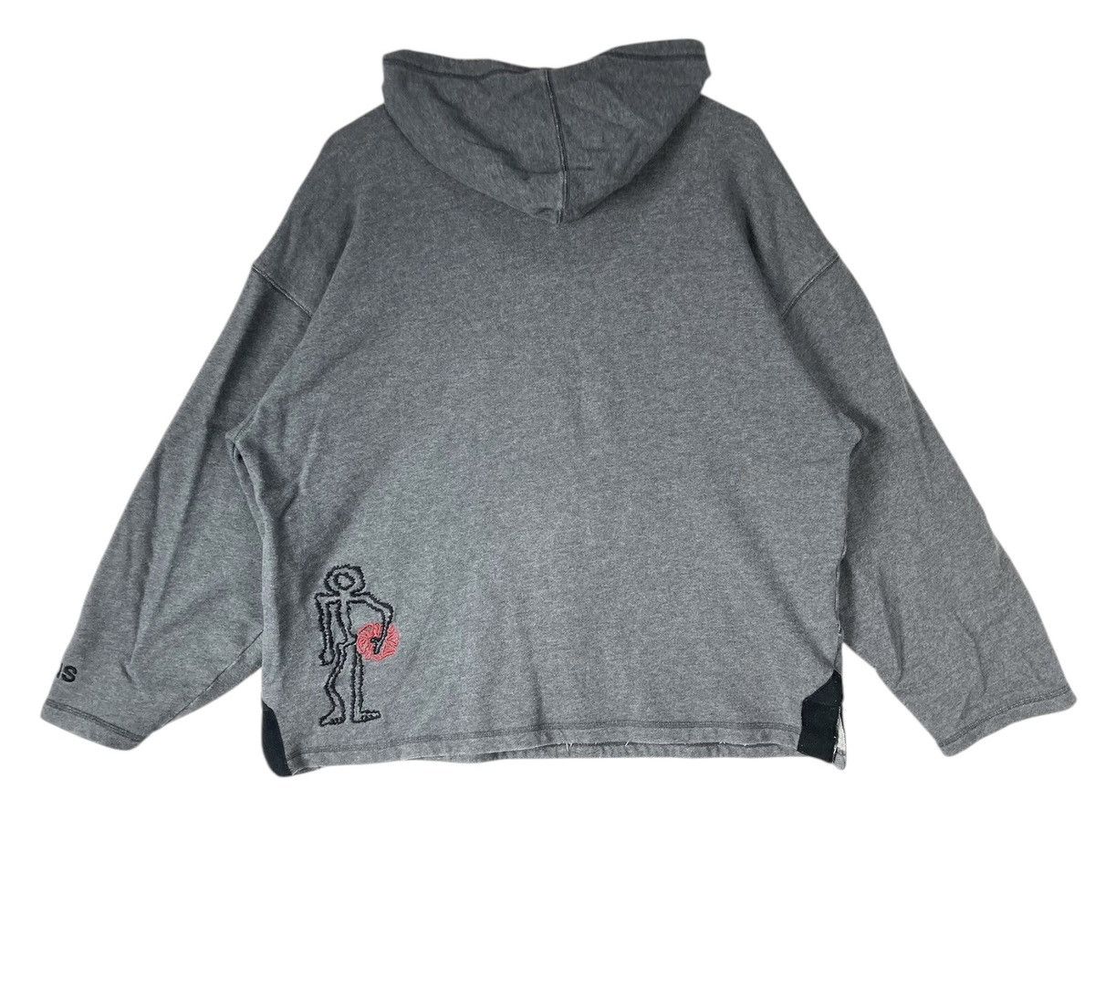 Adidas × Vintage Vintage Adidas Streetball Trefoil Half Zipper Hoodie Size US L / EU 52-54 / 3 - 3 Thumbnail