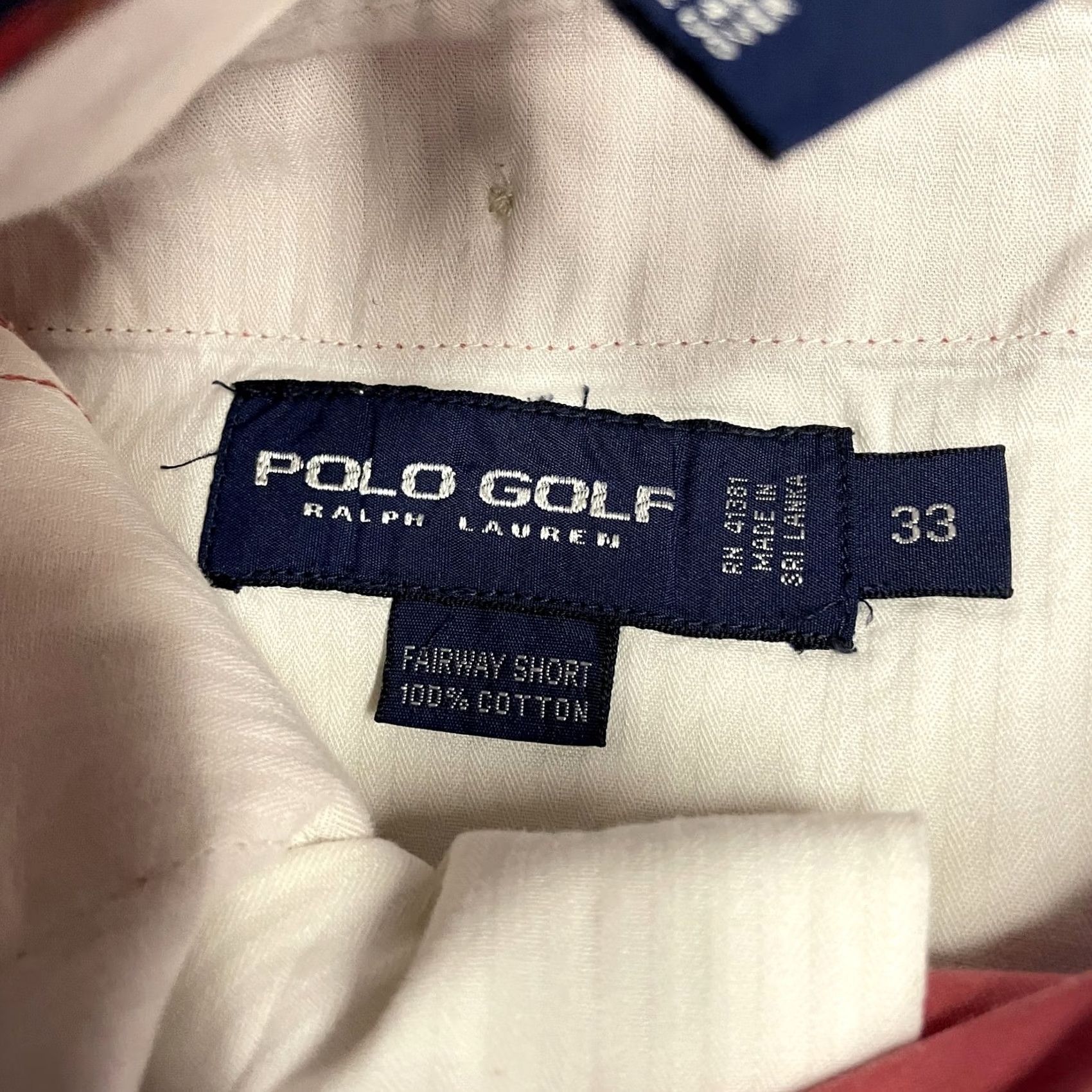 Polo Ralph Lauren Polo Golf Ralph Lauren Shorts Mens 33 Pink Fairway Short Embroidered Crest Casual Chino Pocketed 9in Inseam Mens Regular Classic Button Zipper Fly Size US XS / EU 42 / 0 - 7 Thumbnail