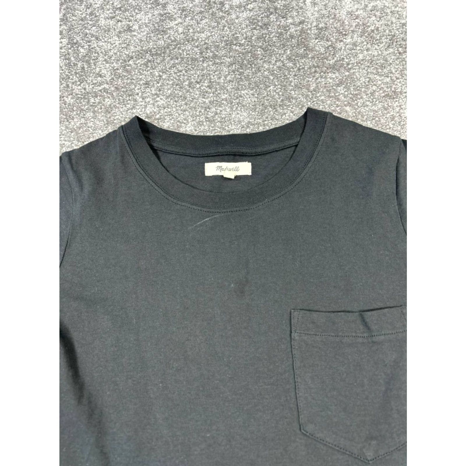 Madewell Madewell Shirt Dress Womens Small Black Cotton * Size S / US 4 / IT 40 - 2 Thumbnail