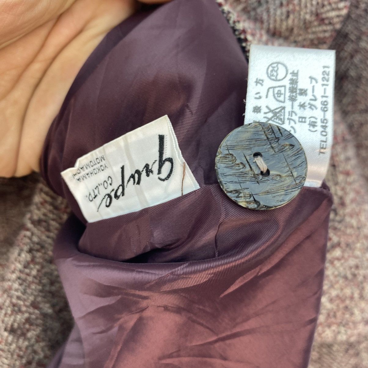 Japanese Brand 💥Vintage Japanese Brand Grape Jacket Size M / US 6-8 / IT 42-44 - 4 Thumbnail