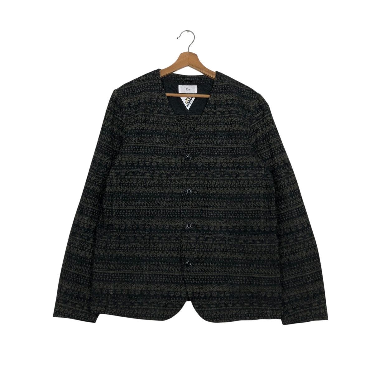 Japanese Brand 🔥VINTAGE BUTTON CHORE JACKET URBAN RESEARCH NAVAJO NATIVE Size US M / EU 48-50 / 2 - 3 Thumbnail