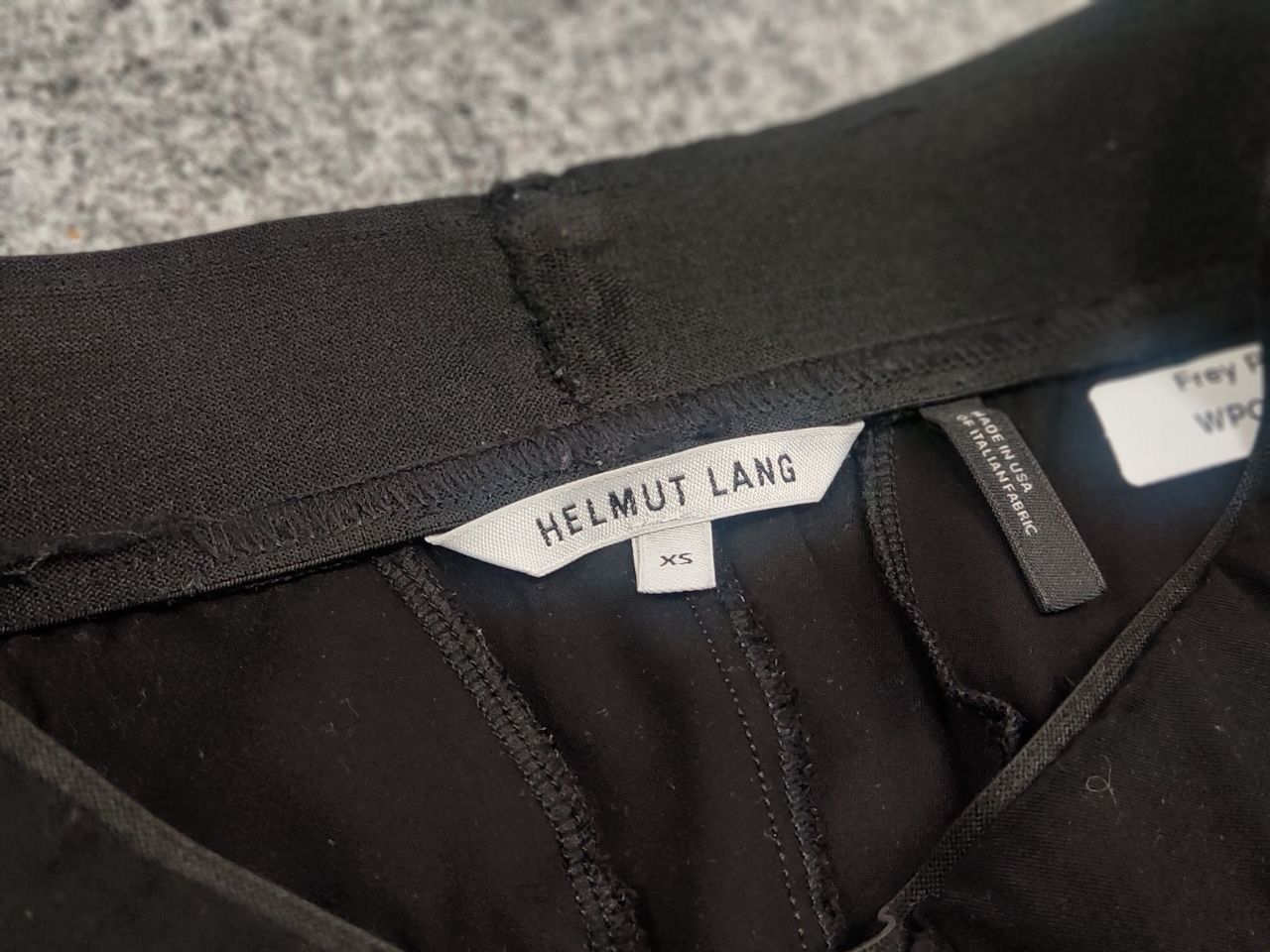 Helmut Lang Helmut Lang USA Skinny Narrow Elastic Black Leg Pants Size 28" / US 6 / IT 42 - 12 Thumbnail