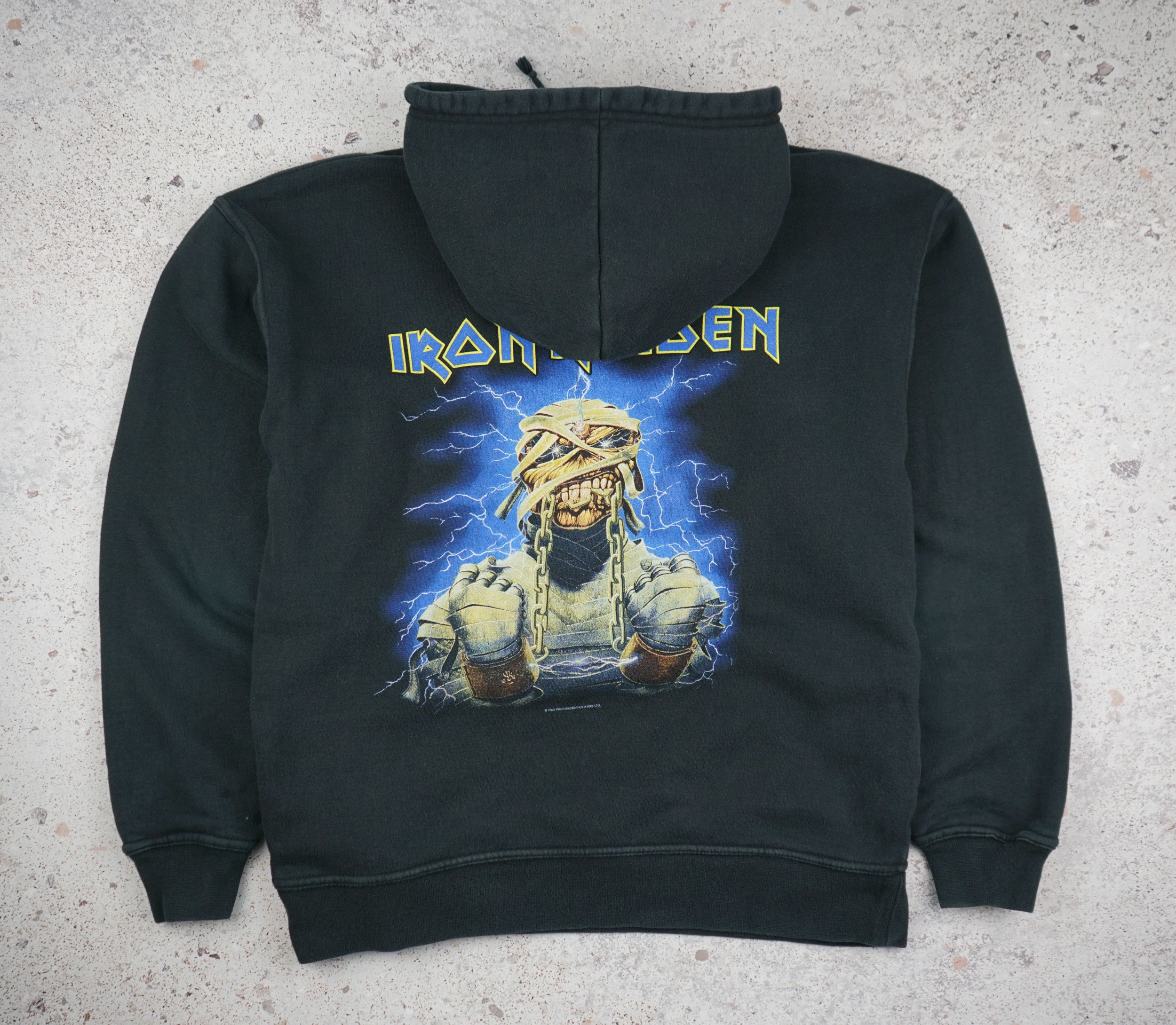 Vintage Vintage Iron Maiden Powerslave Mummy hoodie Size US L / EU 52-54 / 3 - 1 Thumbnail
