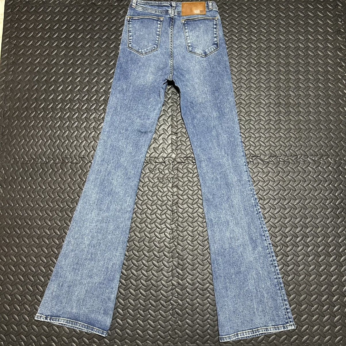 Other Reclaimed Vintage Flare Jeans Denim Women’s Sz 28 US 7 Boho Size 28" / US 6 / IT 42 - 10 Thumbnail