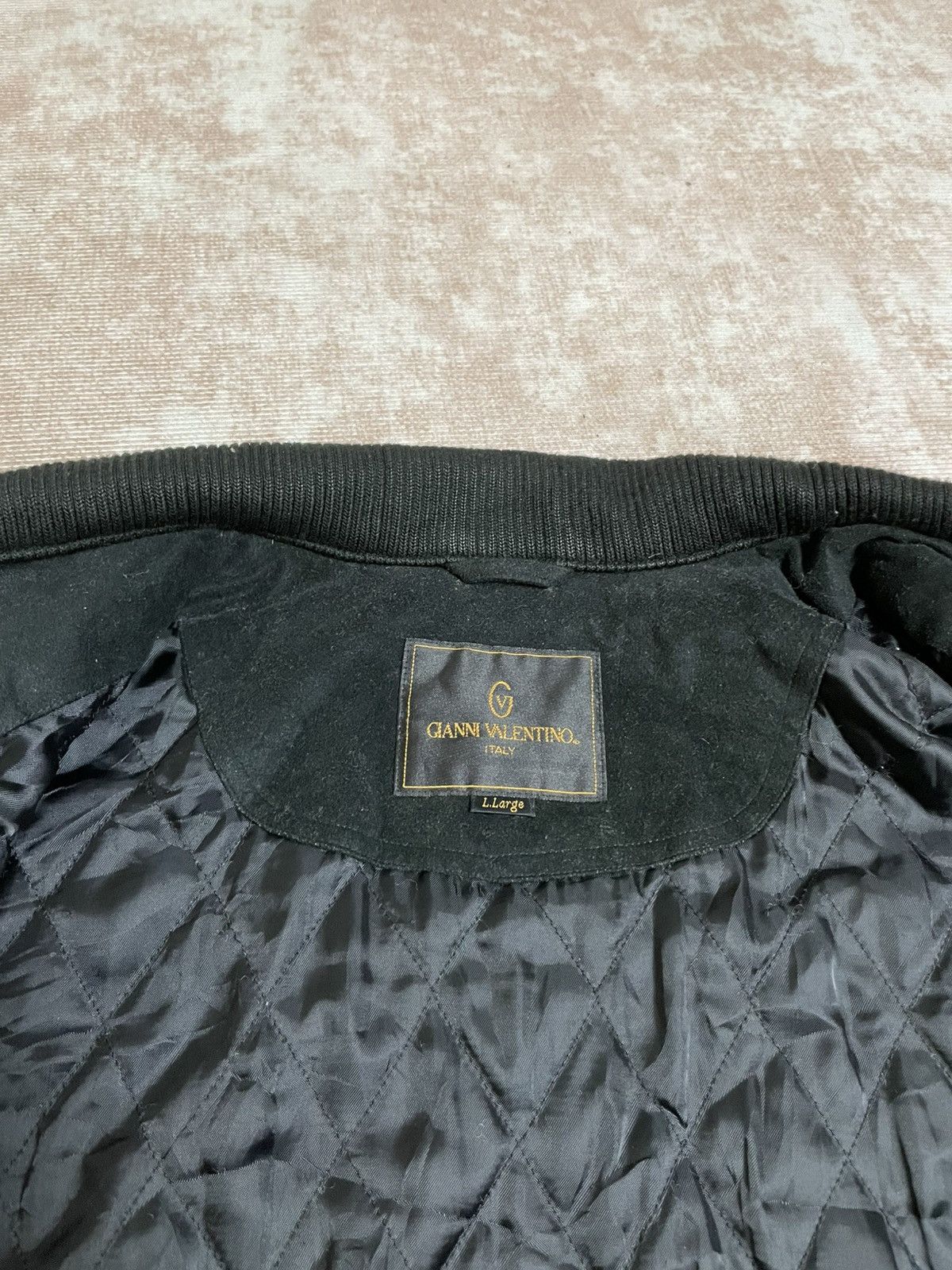 Japanese Brand Gianni Valentino Bomber Size US L / EU 52-54 / 3 - 8 Thumbnail