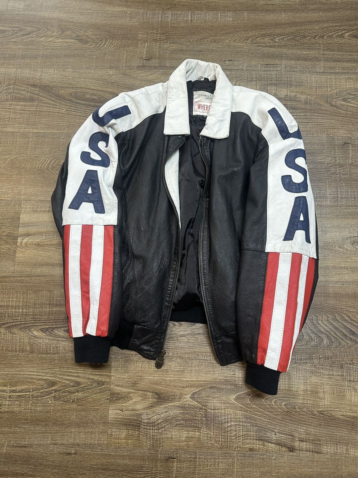 Michael Hoban Michael Hoban USA leather jacket Size US S / EU 44-46 / 1 - 1 Thumbnail