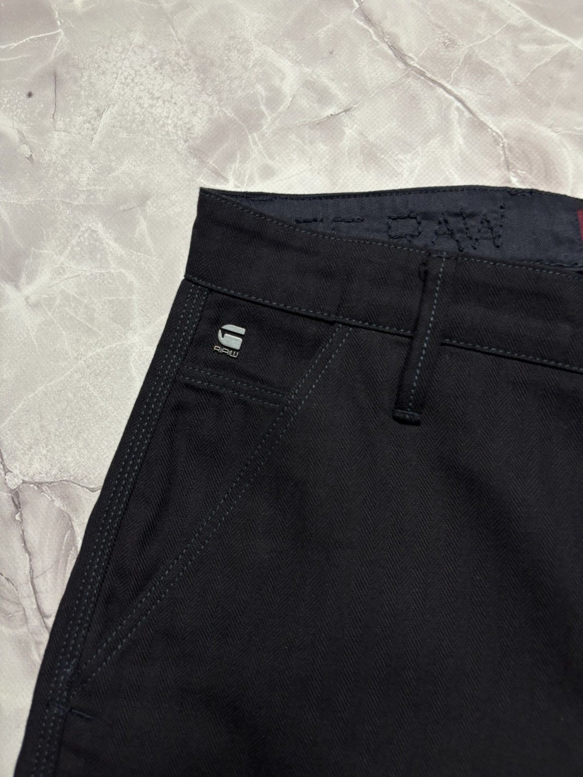 G-Star G-Star Raw Loic Relaxed Tapered Chino Cinch Back Men 30 x 32 Size US 30 / EU 46 - 9 Thumbnail