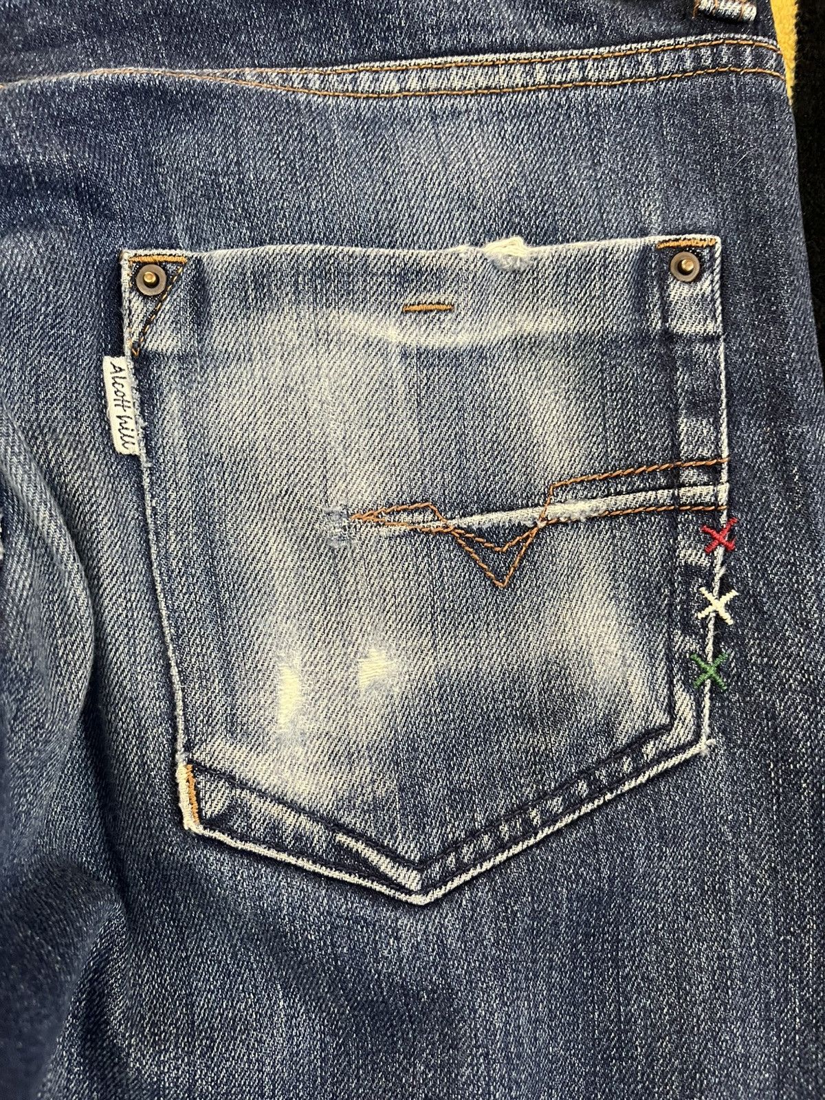 Japanese Brand × Yasuyuki Ishii Vintage Alcott Hill Selvedge Slim Fit Denim Size US 31 - 11 Thumbnail