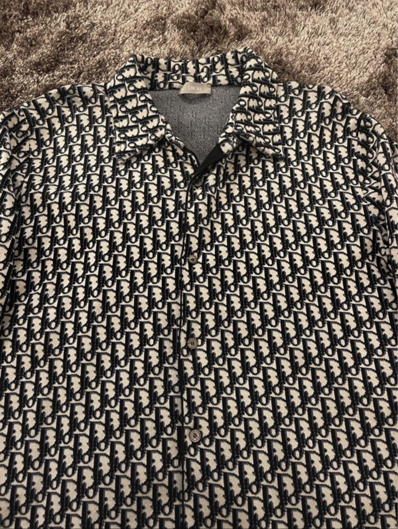 Dior Dior oblique shirt Size US L / EU 52-54 / 3 - 2 Thumbnail