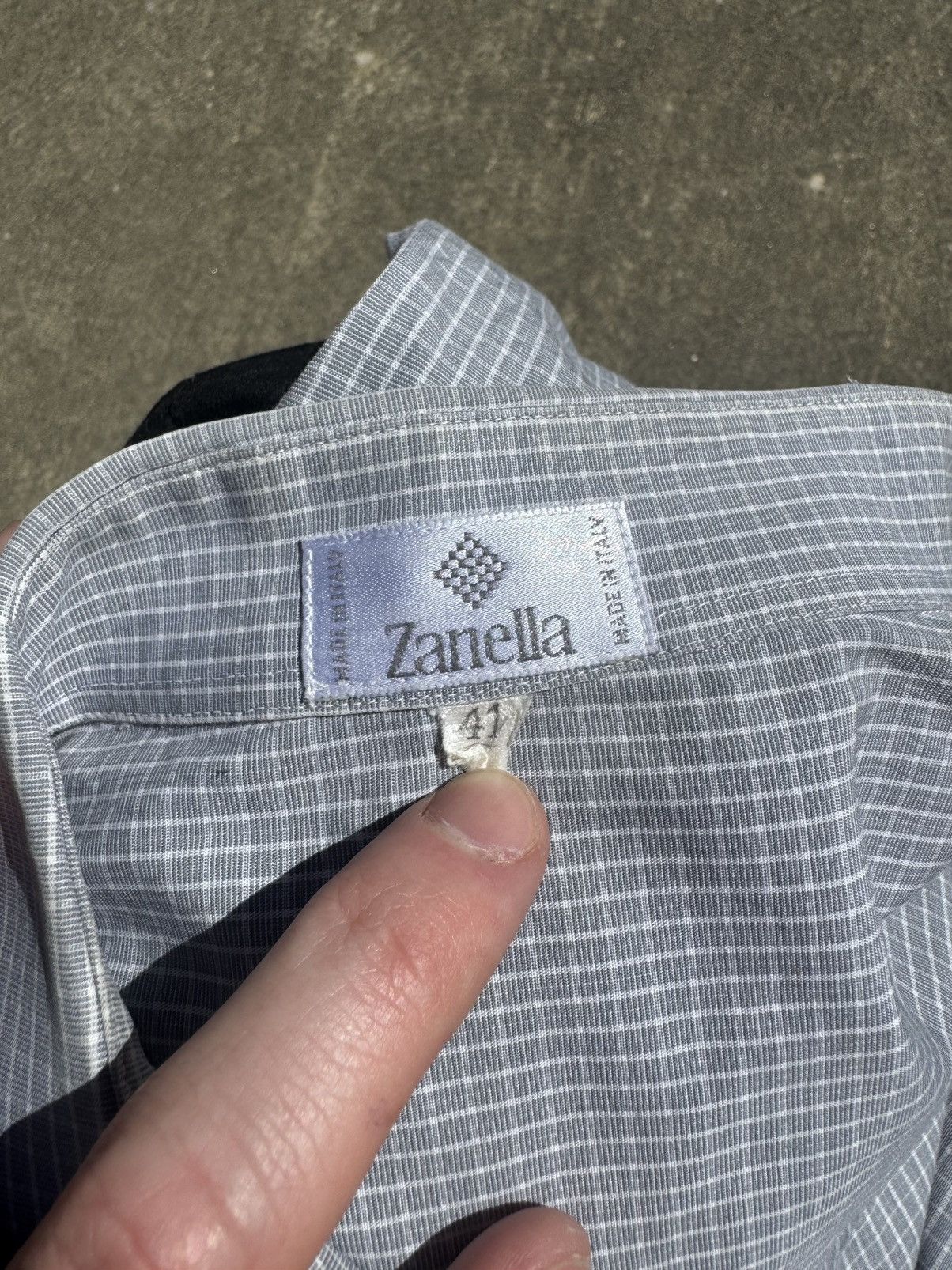 Zanella Extremely high quality Zanella Italian dress shirt Size US L / EU 52-54 / 3 - 2 Thumbnail