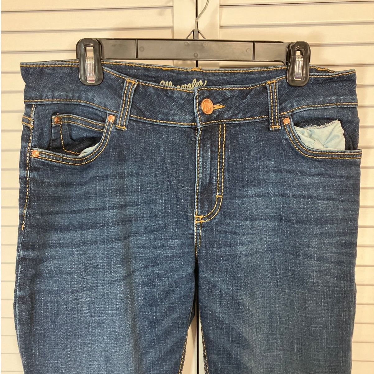 Wrangler Wrangler Retro High-Rise Bootcut Blue Denim Women Jeans 34 Size 34" / US 12 / IT 48 - 9 Thumbnail
