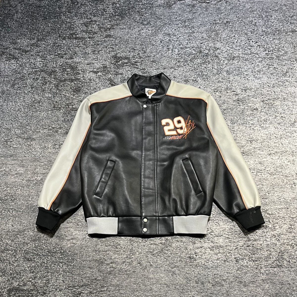 Winners Circle VINTAGE KEVIN HARVICK LEATHER RACING JACKET NASCAR MEDIUM Size US M / EU 48-50 / 2 - 1 Thumbnail