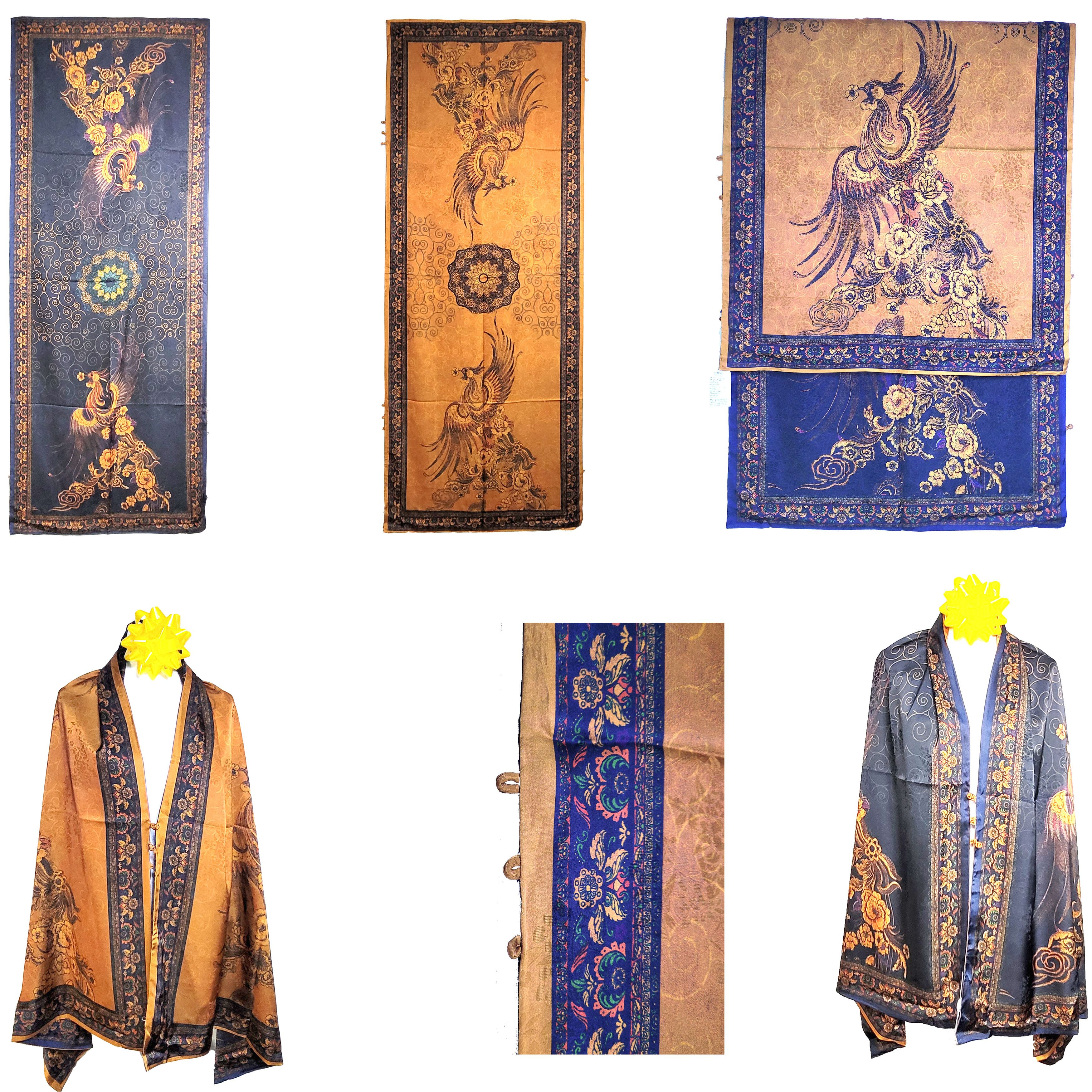 Other NWT Double-Sided Double-Layer Long Silk Scarf 27"x70" PK5994 Size ONE SIZE - 1 Thumbnail