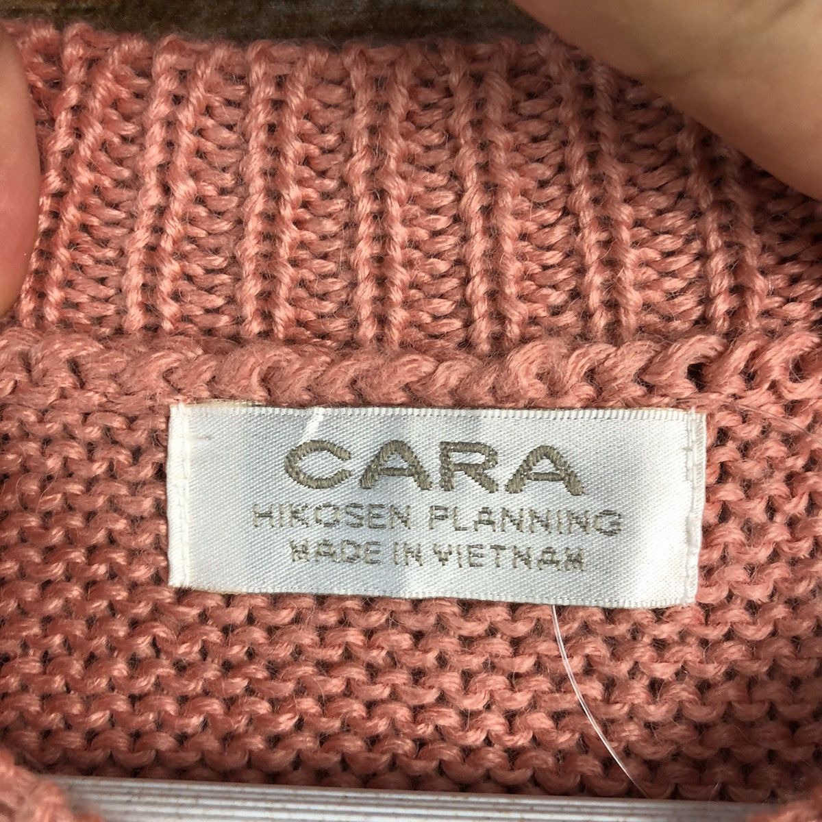 Homespun Knitwear × Japanese Brand × Vintage Cara cat vintage Pink Knitwear #A1265 Size M / US 6-8 / IT 42-44 - 10 Thumbnail