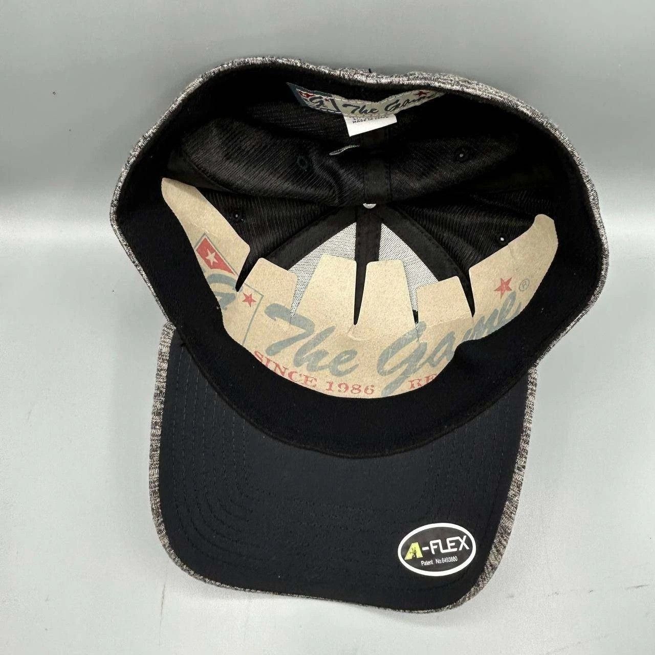 The Game Iowa Hawkeyes NCAA Hat Men Gray L-XL The Game Stretch Fitted Size ONE SIZE - 2 Thumbnail