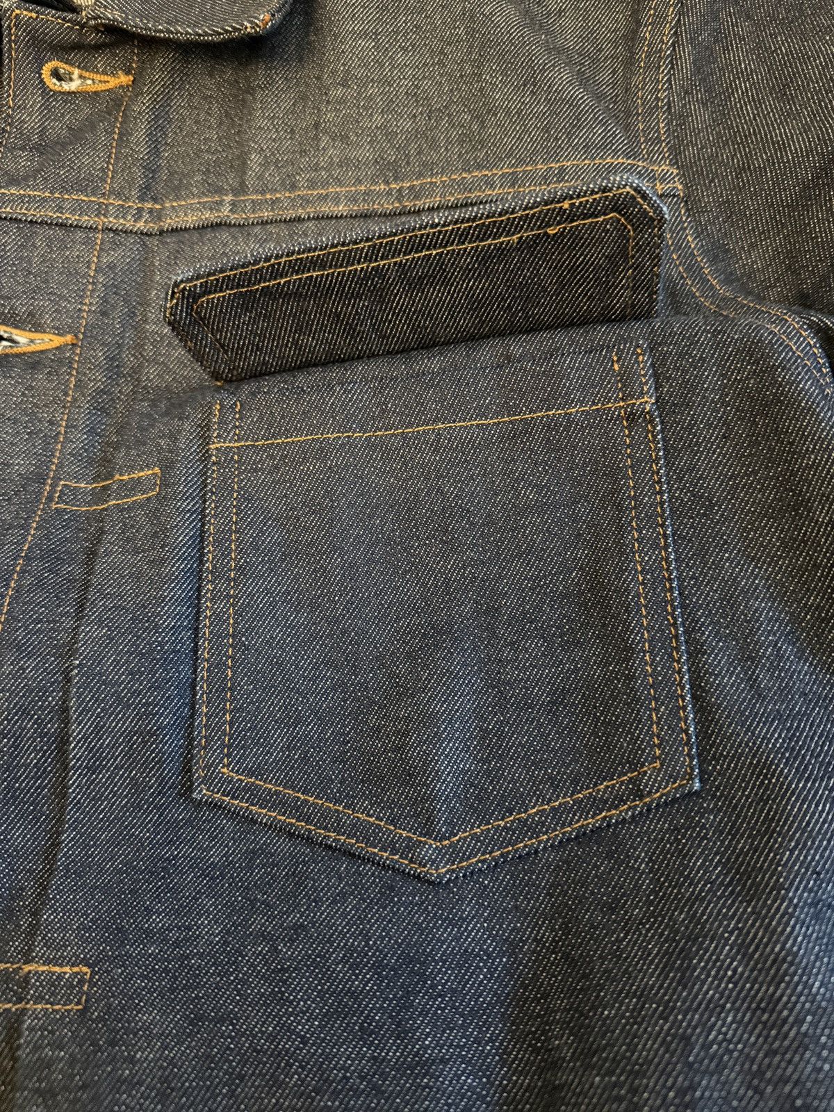 A.P.C. Raw Denim Jean Jacket Size US L / EU 52-54 / 3 - 9 Thumbnail