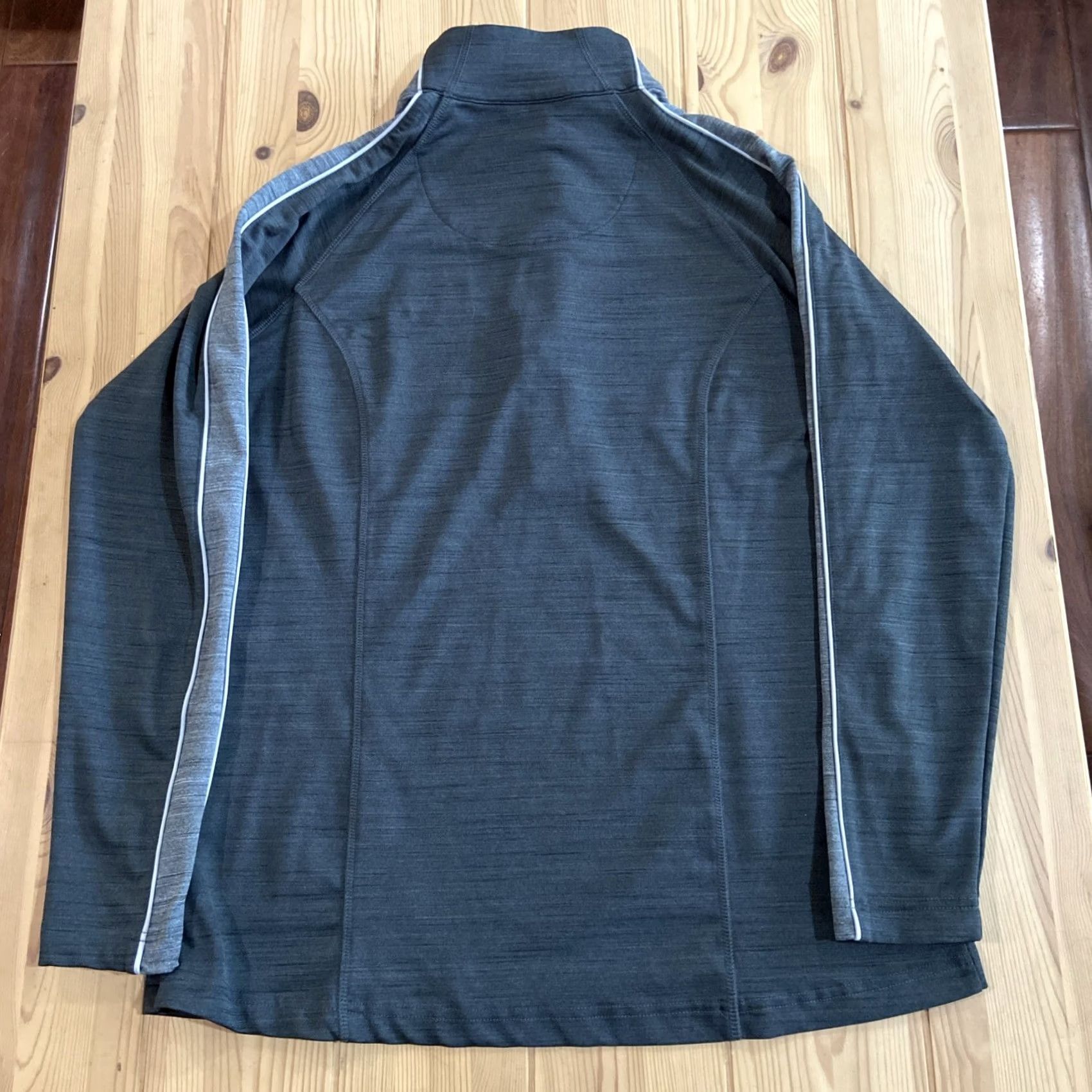 Vintage Masters Tech Active Jacket Women’s Performance Pullover Augusta 1/4 Zip Gray M Size L / US 10 / IT 46 - 6 Thumbnail