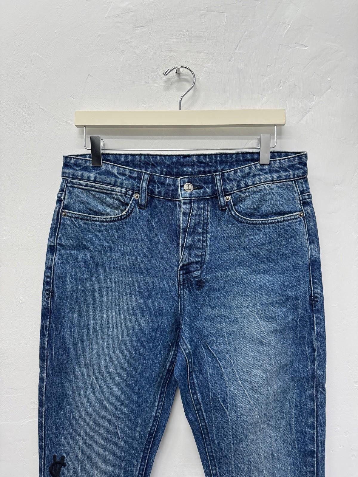 Ksubi new Ksubi mens denim jeans van winkle BLUUU blue patch 32 Size US 32 / EU 48 - 2 Thumbnail