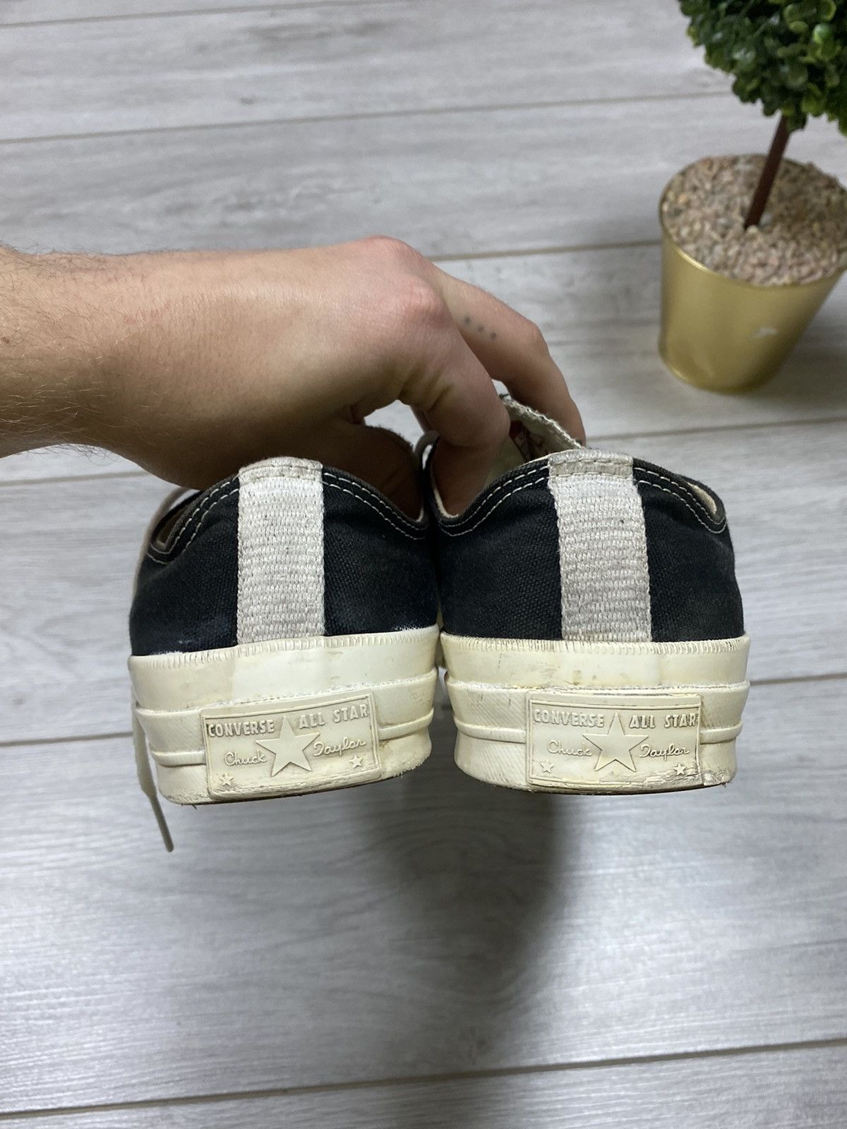CDG by Comme des Garcons Comme des Garcons x Chuck Taylor 1970 Low Play Size US 9 / EU 42 - 6 Thumbnail