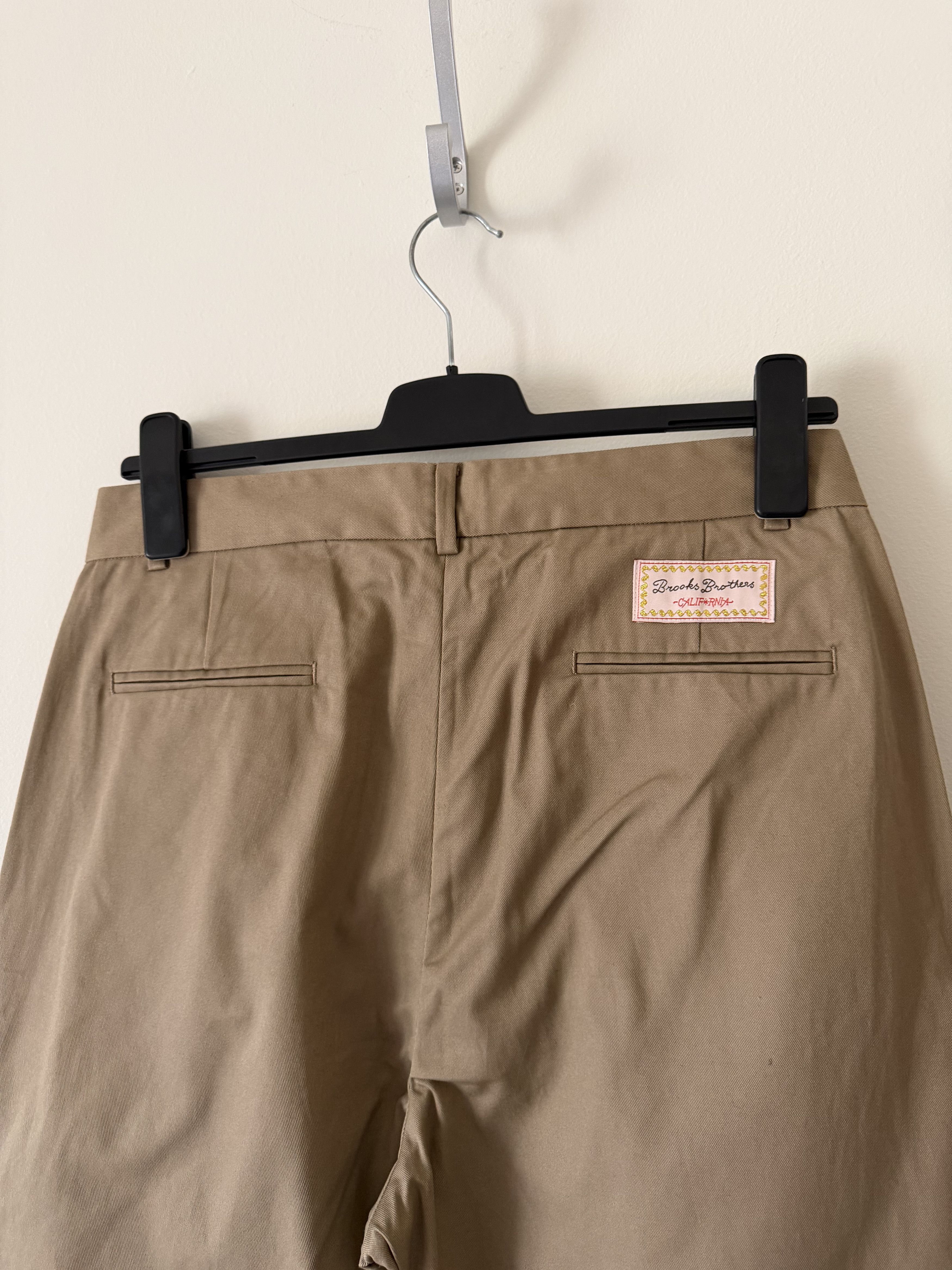 Brain Dead Brain Dead Brooks Brothers California Pleated Trousers Khaki Size US 34 / EU 50 - 6 Thumbnail