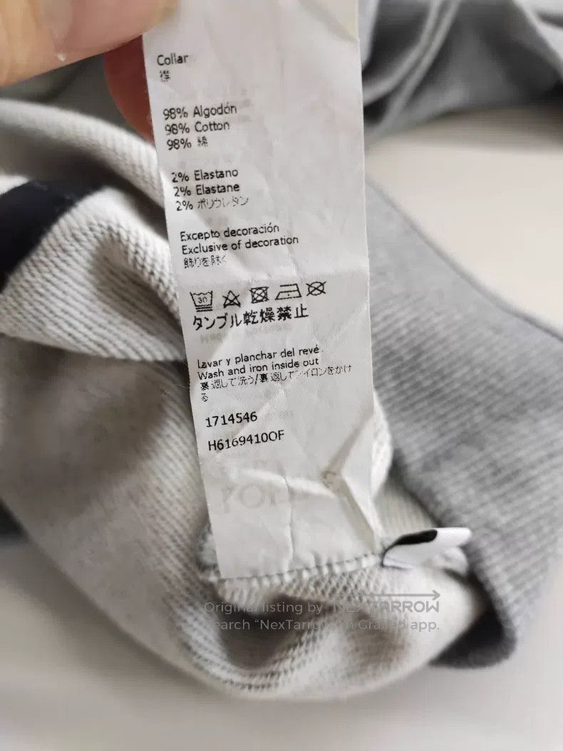 Loewe Loewe Gray Embroidered Large Logo Sweatshirt Size XS / US 0-2 / IT 36-38 - 5 Thumbnail