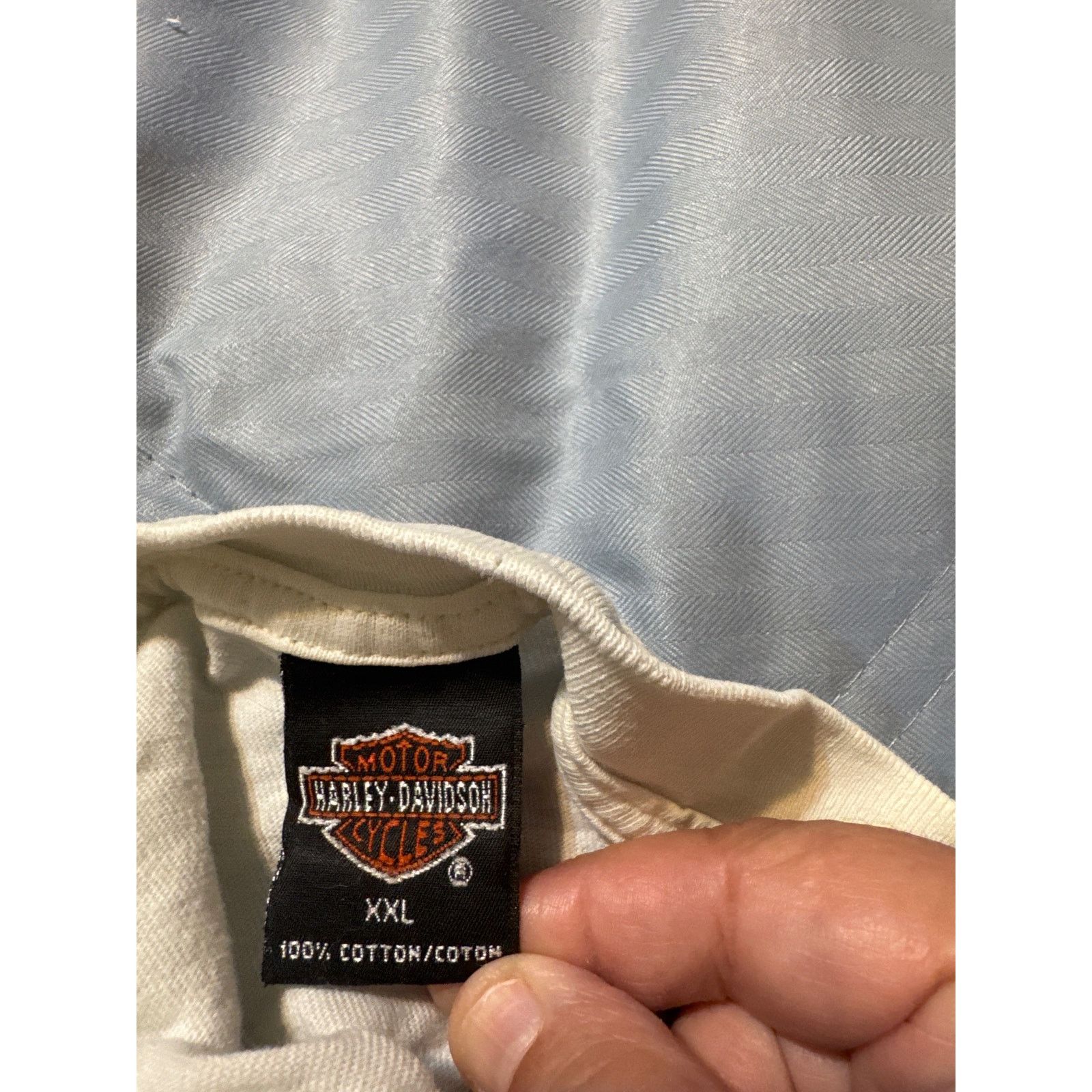 Harley Davidson Vintage Harley Holoubek XXL Atlanta GA Pocket Tee USA Size US XXL / EU 58 / 5 - 8 Thumbnail