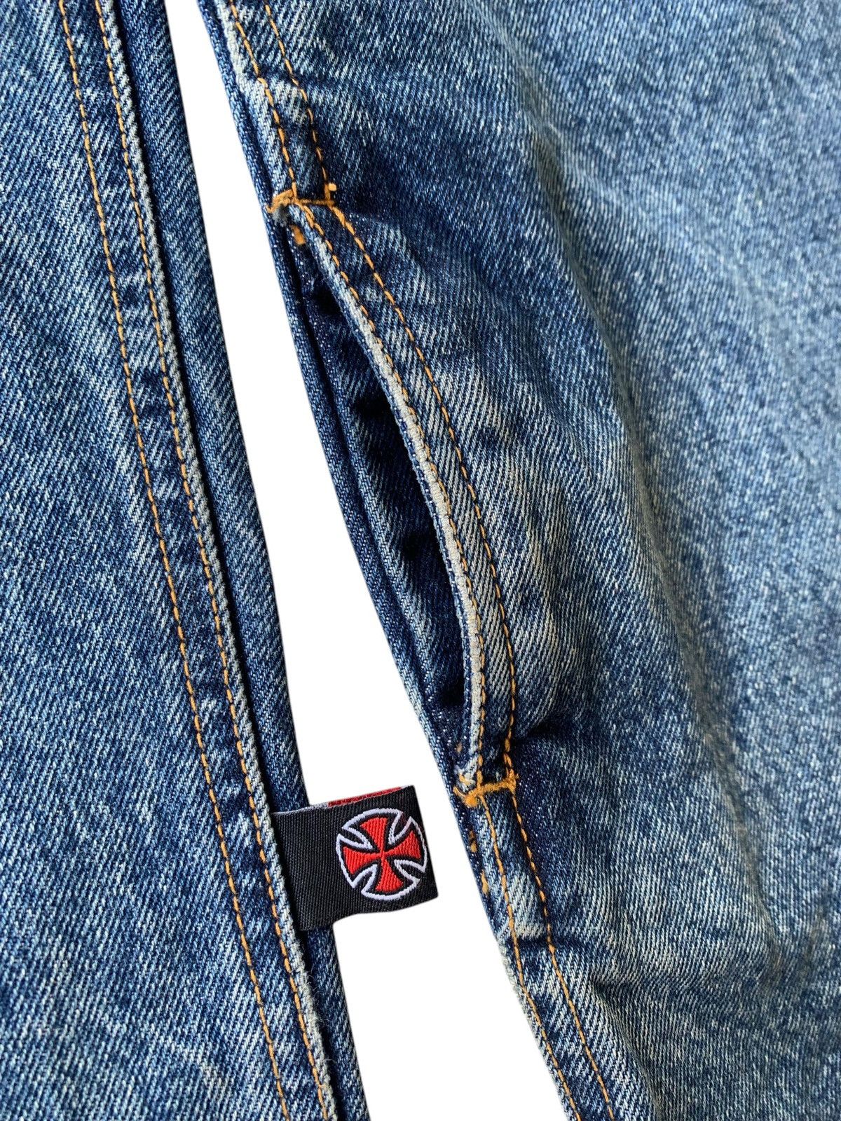 Independent Truck Co. 2000' Independent Denim Pants Size US 34 / EU 50 - 8 Thumbnail