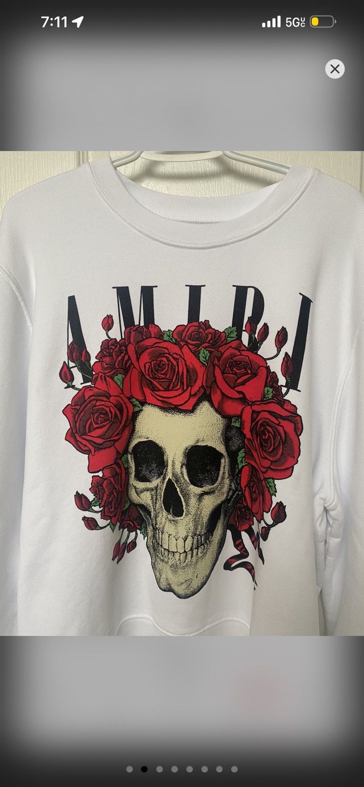 Amiri Amiri dead skull sweater Size US L / EU 52-54 / 3 - 2 Thumbnail