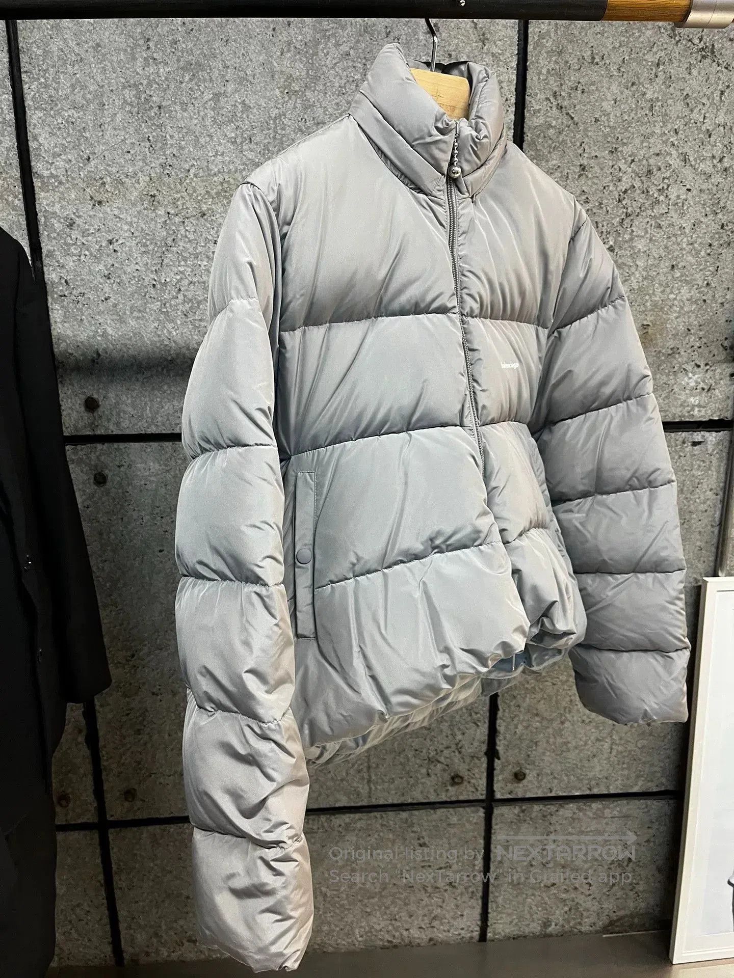Balenciaga Balenciaga Gray Down Jacket Size 44. Size US S / EU 44-46 / 1 - 4 Thumbnail