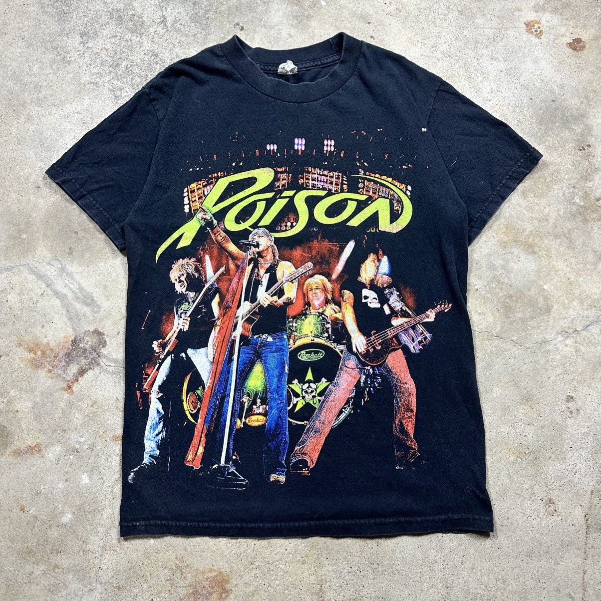 Band Tees Vintage 2009 Poison Concert Tour Band Tee Shirt Size S Size US S / EU 44-46 / 1 - 1 Thumbnail