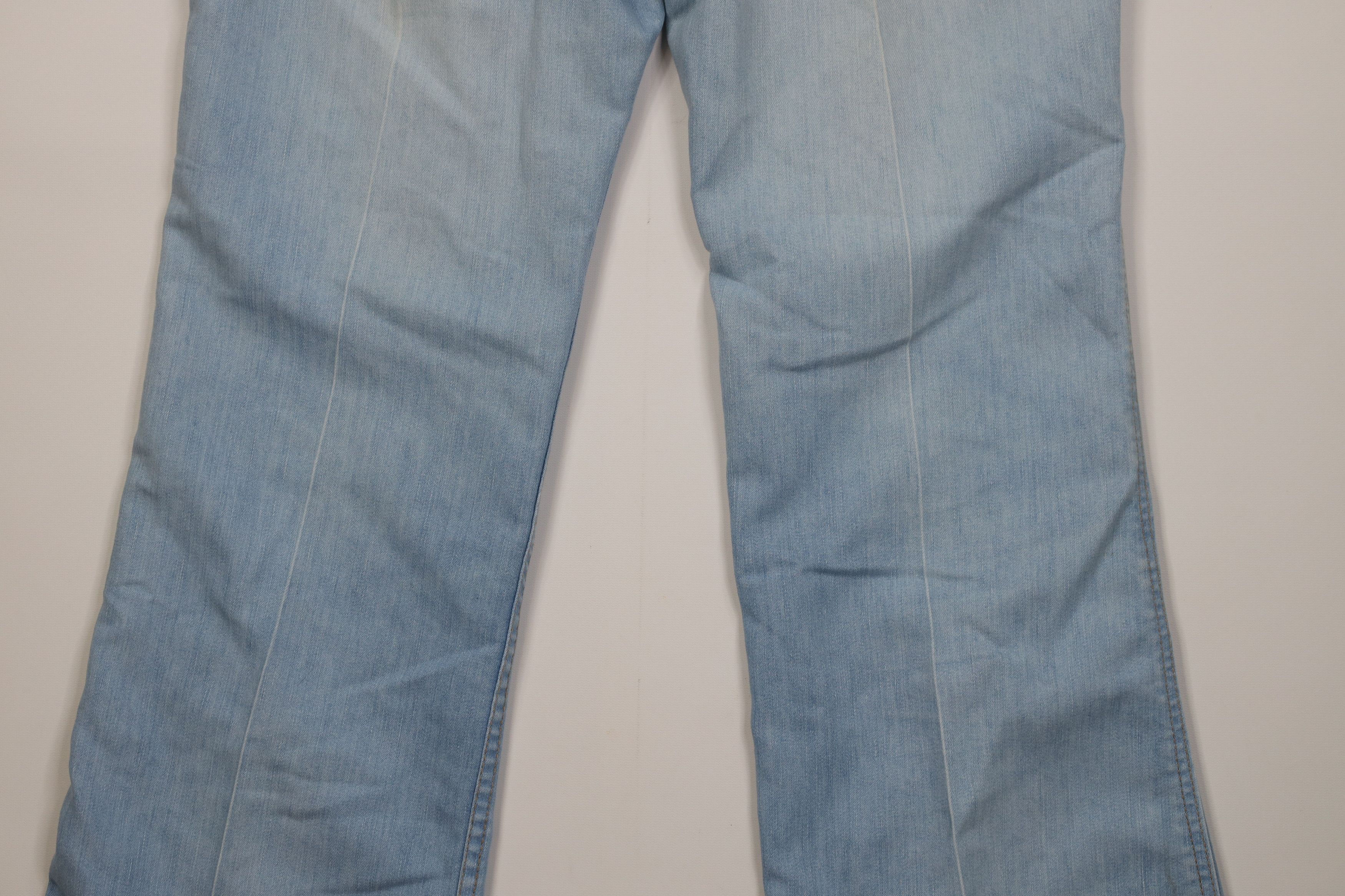 Levi's Vintage 70s Levis Orange Tab Bell Bottoms Jeans Blue USA Size US 38 / EU 54 - 14 Thumbnail