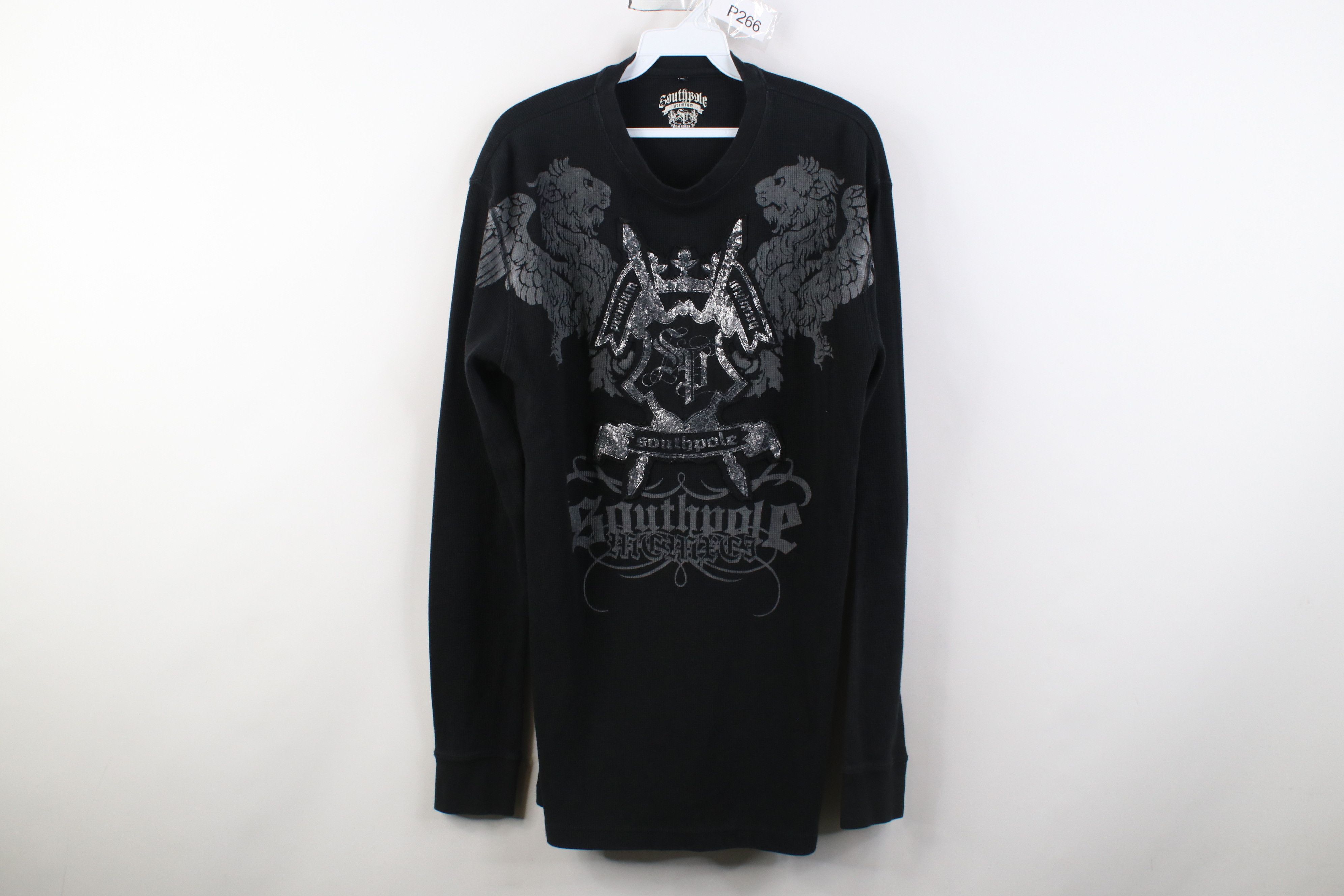 Southpole Vintage Y2K Southpole Lions Tribal UFC MMA Thermal T-Shirt Size US XXL / EU 58 / 5 - 1 Thumbnail
