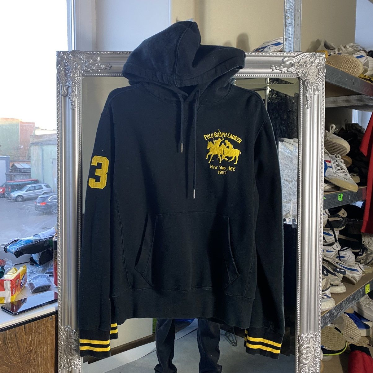 Polo Ralph Lauren Vintage Polo by Ralph Lauren Hoodie #3 Y2K Big Pony Size US S / EU 44-46 / 1 - 1 Thumbnail