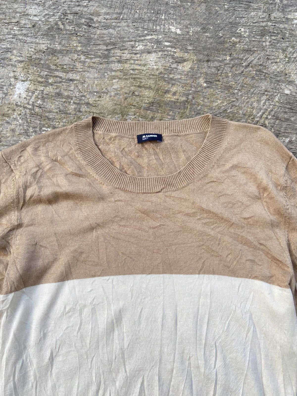 Jil Sander Jil Sander 3 Tone Knitwear Size S / US 4 / IT 40 - 2 Thumbnail