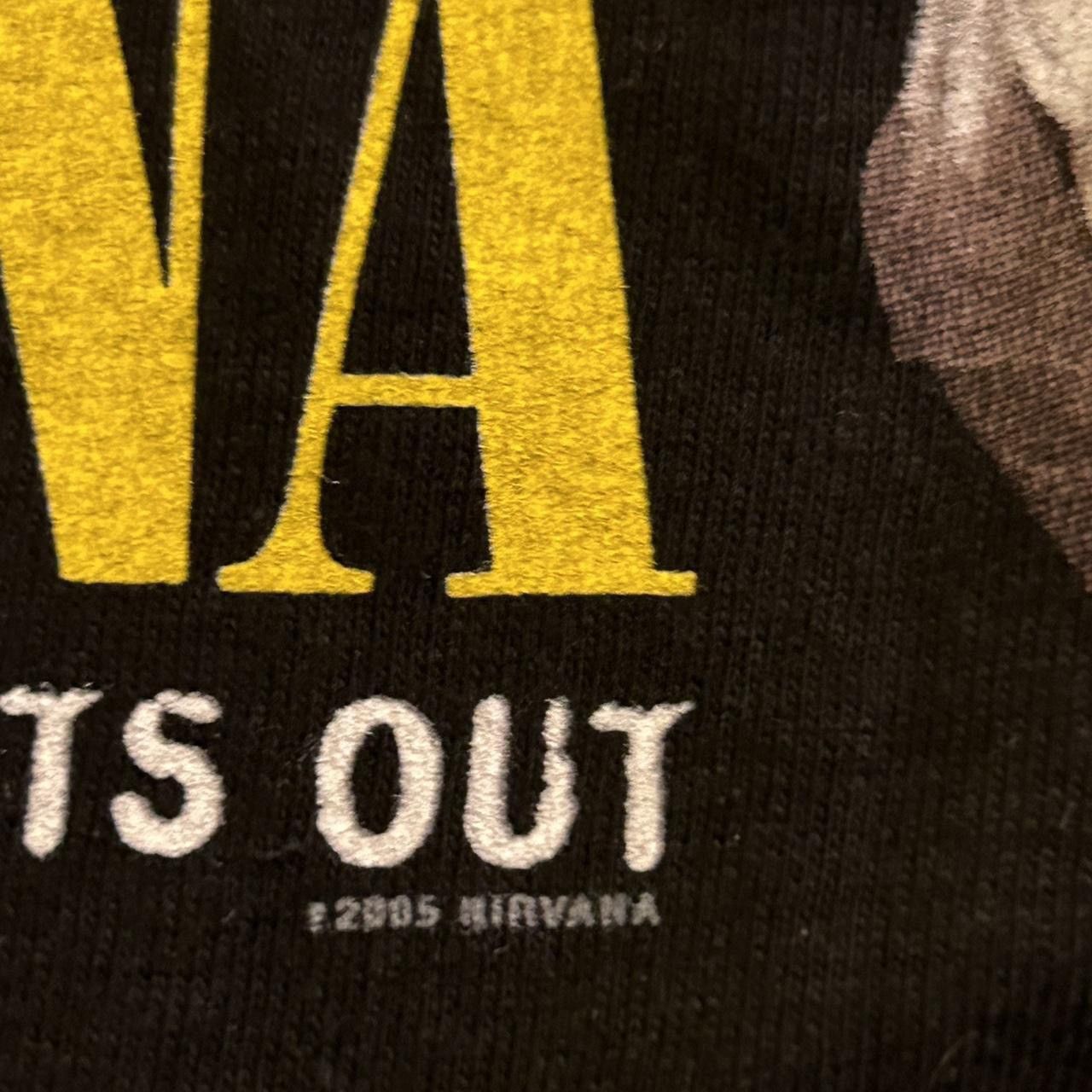 Nirvana Nirvana 2005 vintage tee size XL Kurt Cobain Dave Grohl Size US XL / EU 56 / 4 - 3 Thumbnail