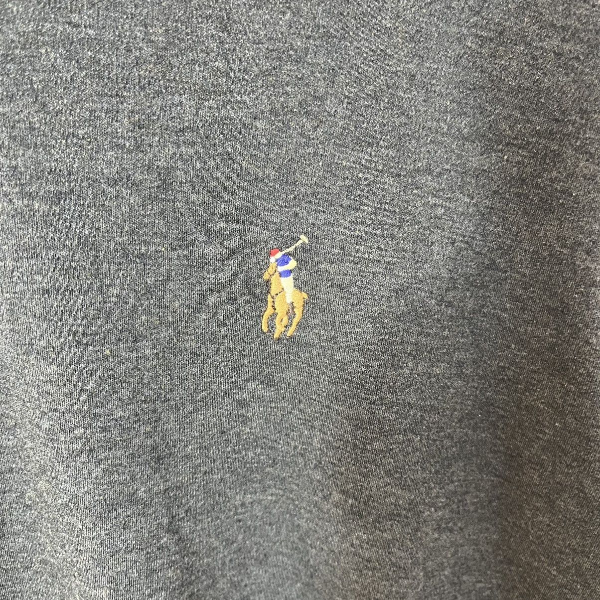 Polo Ralph Lauren Polo Ralph Lauren Grey Longsleeve Polo Shirt Streetwear Y2K Size US XL / EU 56 / 4 - 2 Thumbnail
