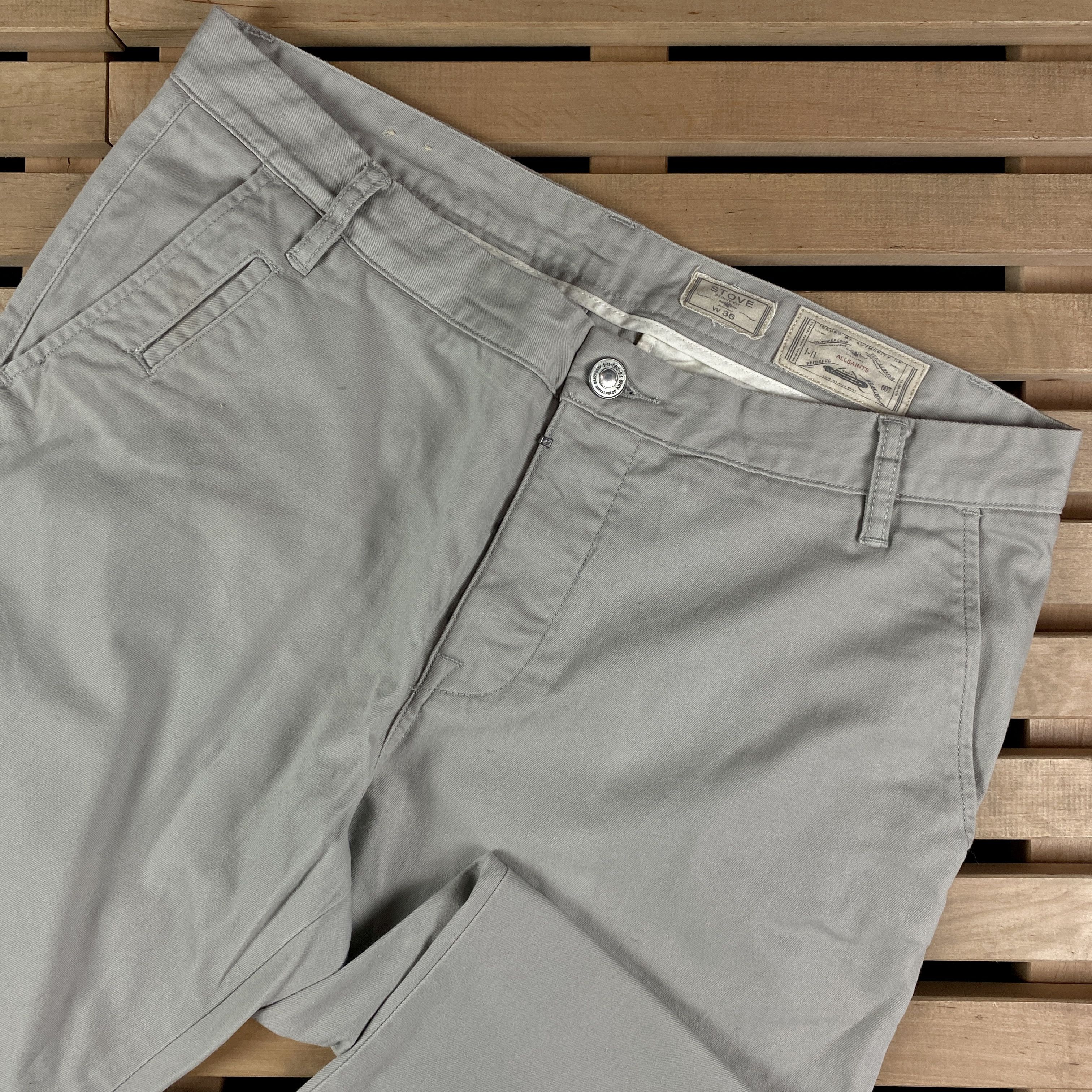 Allsaints Men’s Chinos Pants Allsaints Size 36 Size US 36 / EU 52 - 2 Thumbnail