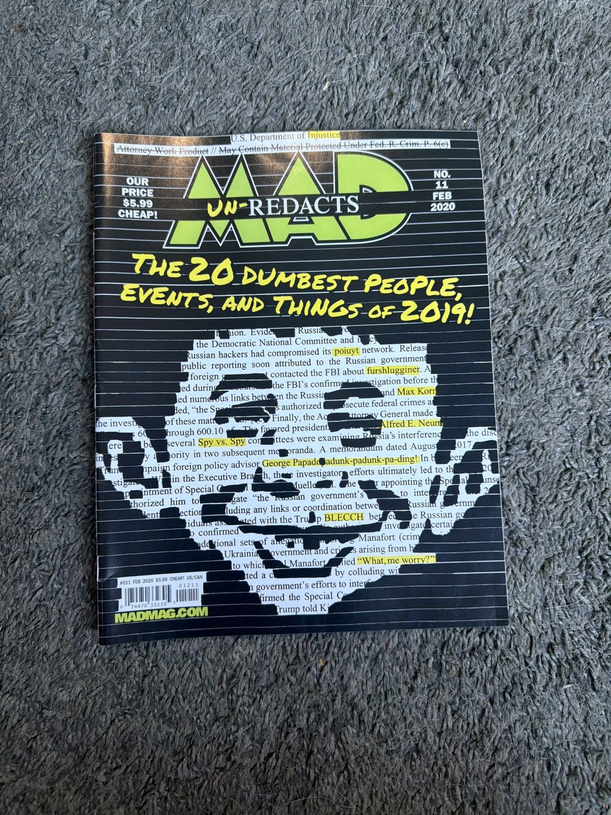 Hypebeast 2020 Mad Magazine No. 11 Size ONE SIZE - 1 Thumbnail