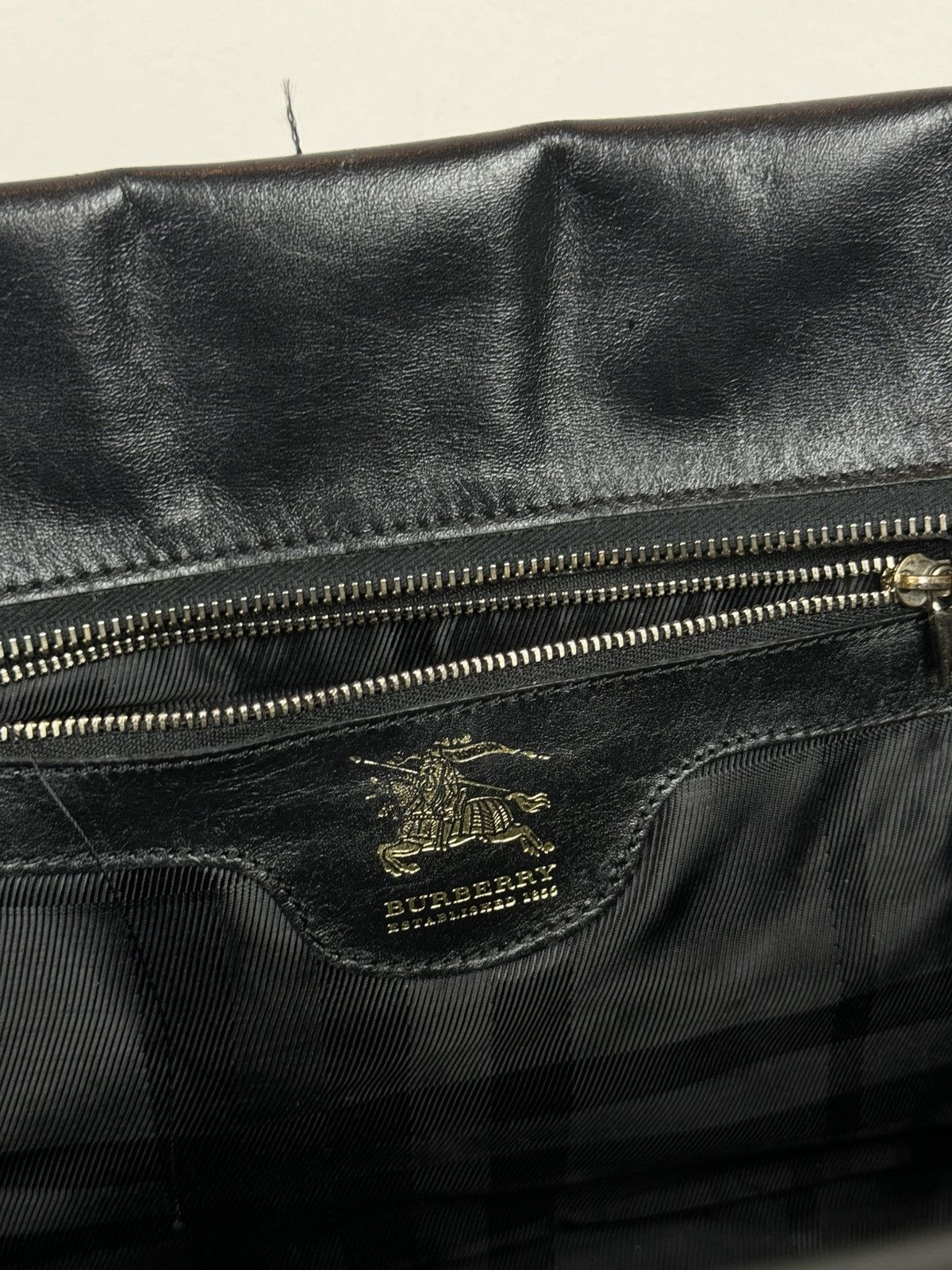 Burberry Leather shoulder bag Burberry original luxury casual item Size ONE SIZE - 5 Thumbnail