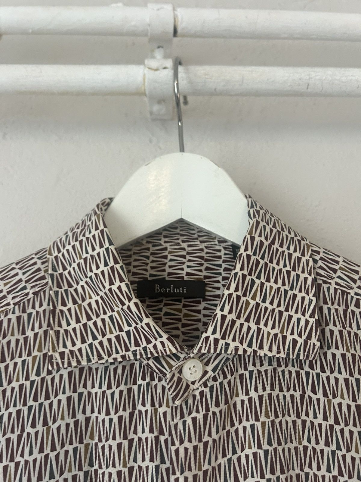 Berluti Abstract Print Shirt Size US M / EU 48-50 / 2 - 5 Thumbnail