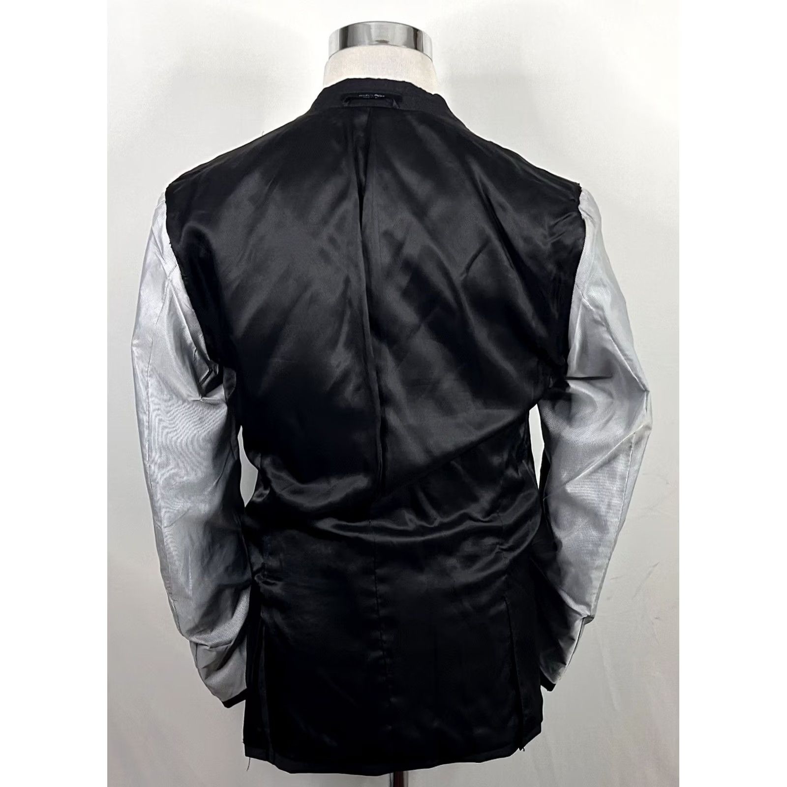 Bar III Bar III Sport Coat 40R Extra Slim Fit 100% Wool Charcoal Gray Two Button Vented Mens Size US XS / EU 42 / 0 - 8 Thumbnail