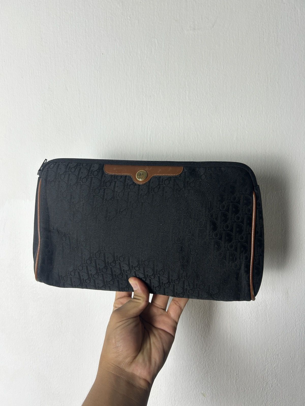 Dior Vintage Christian Dior monogram clutch bag Size ONE SIZE - 1 Thumbnail